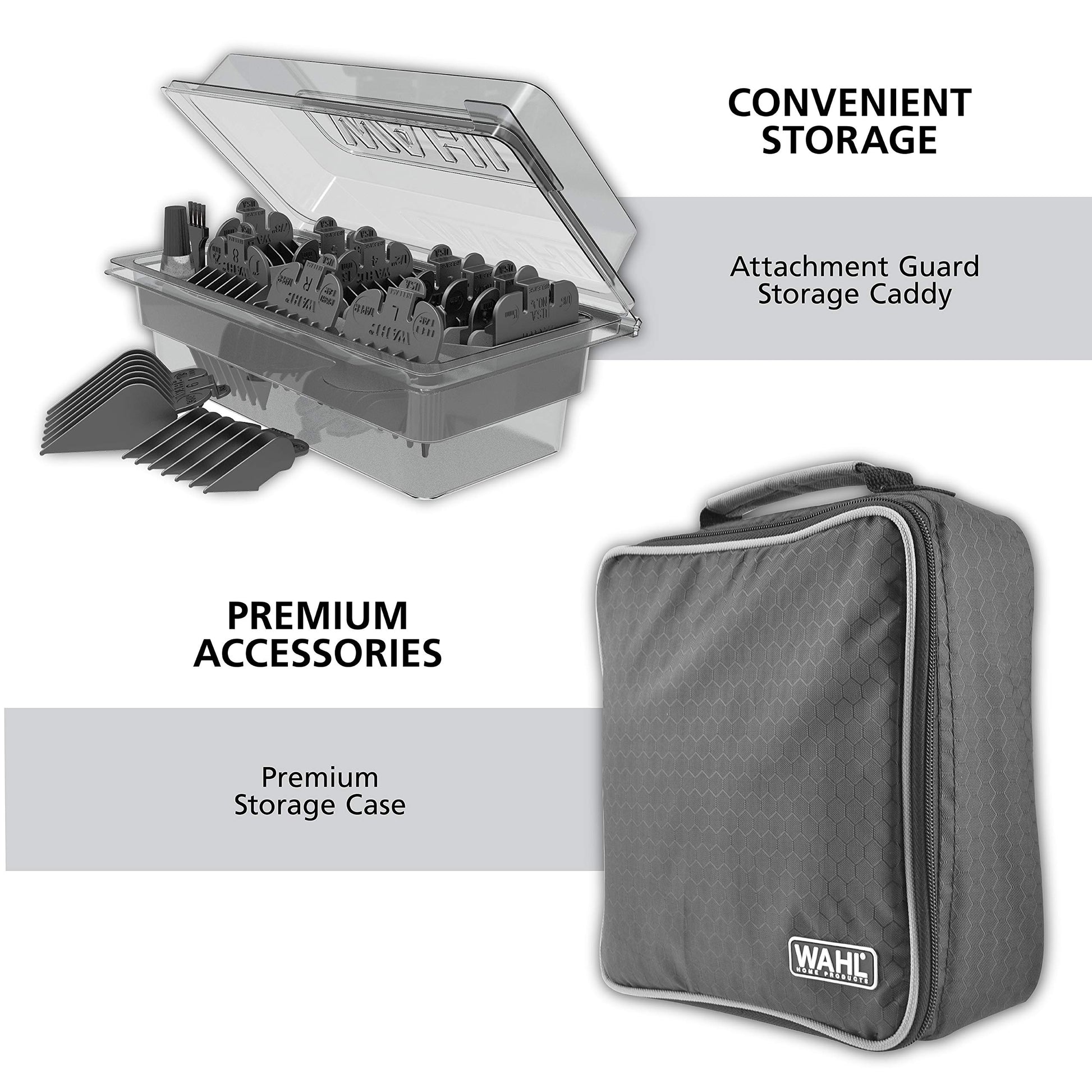 Wahl Lithium Pro Cordless Haircut & Touch Up Kit With Case (23 Pieces) Model# 79600-3301