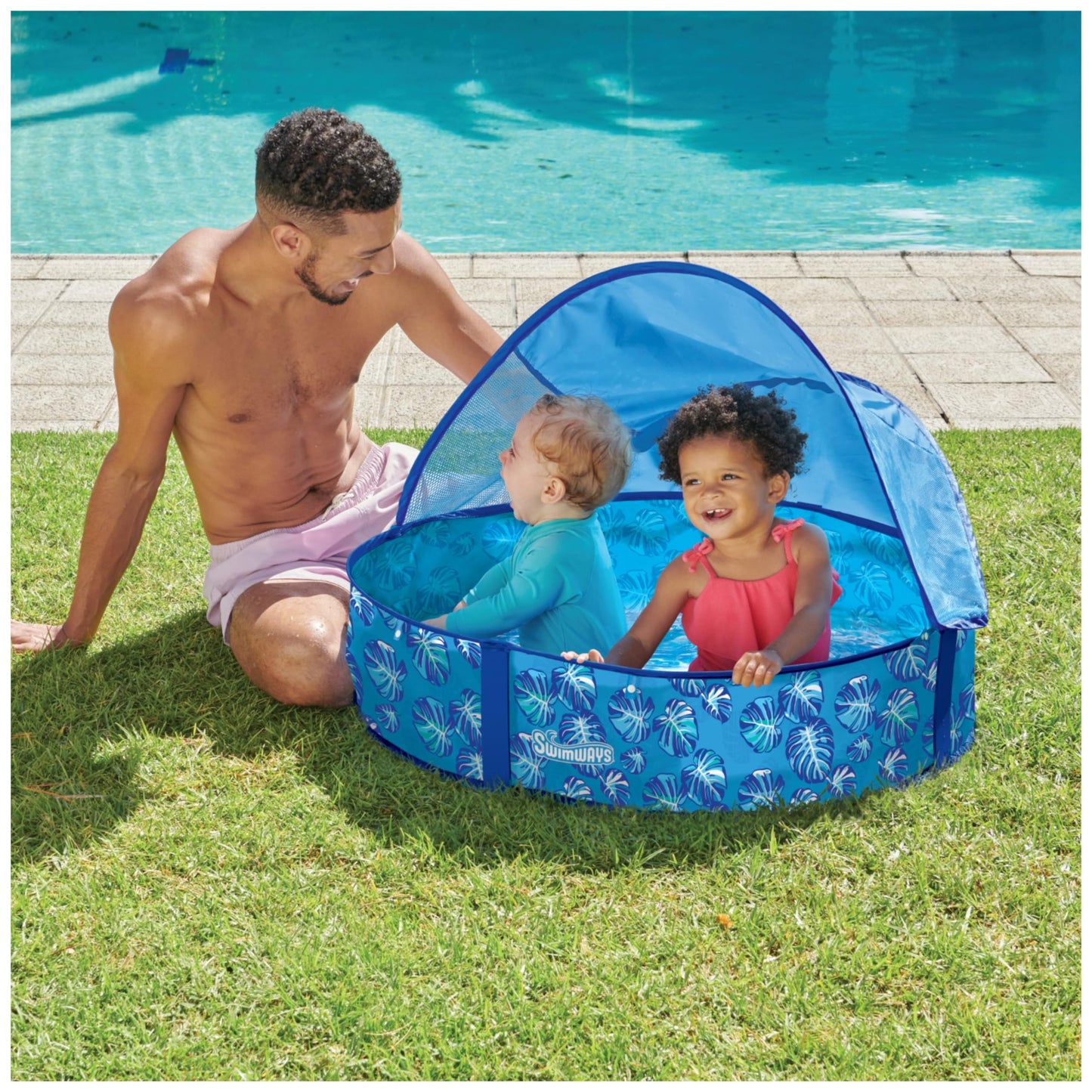 Piscina Desplegable SwimWays Elite
