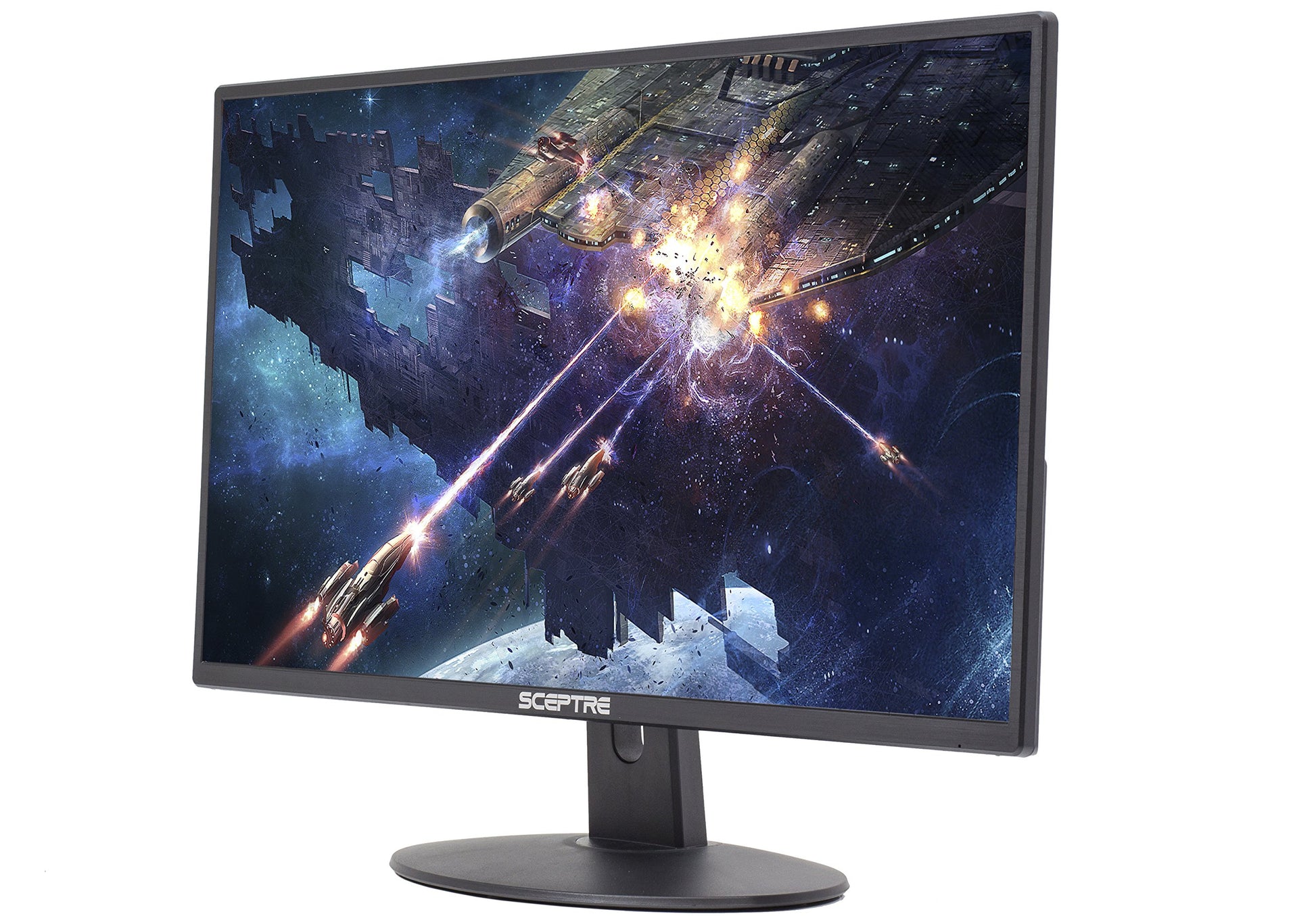 Monitor LED Sceptre Negro sRGB 99% 20 Pulgadas 1600 x 900 75 Hz HDMI VGA 2 Altavoces