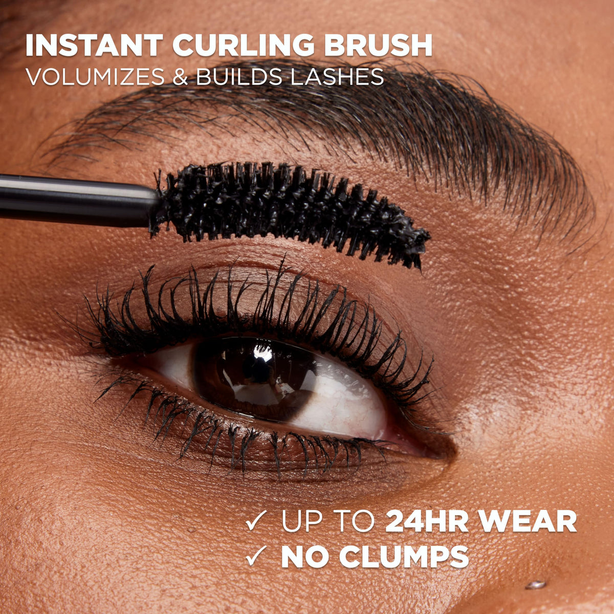 L’Oreal Paris Makeup Voluminous Original Volume Building Curved Brush Mascara, Black, 0.28 fl. oz.