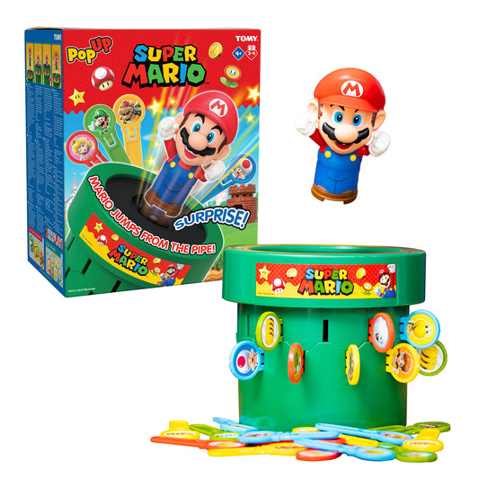 Juego de Mesa TOMY Super Mario Pop Up para Niños Ideas de Navidad