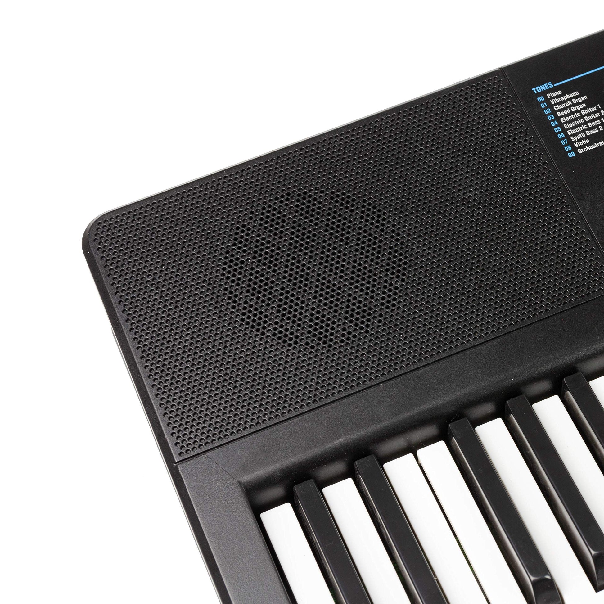 Teclado Portátil RockJam Negro 61 Teclas