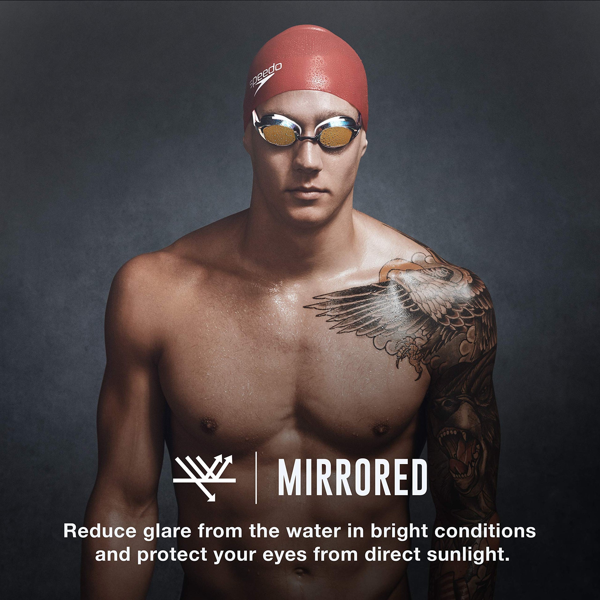 Anteojos de Natación Speedo Espejo Vanquisher 2.0 para Adultos Unisex
