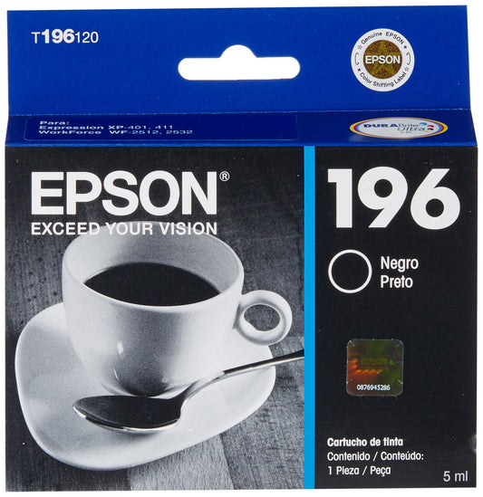 Cartucho de Tinta Epson Negro para Expression y Workforce