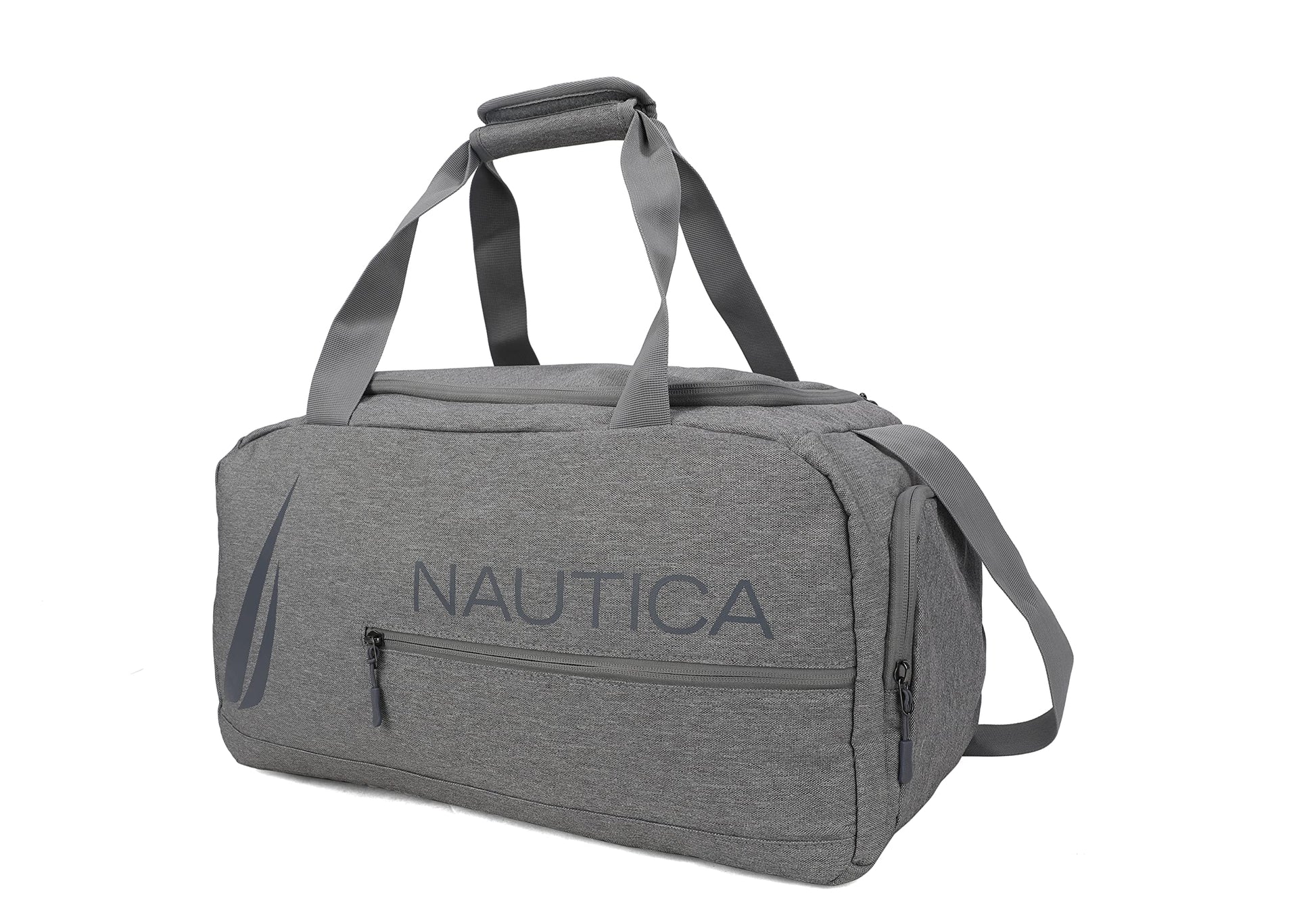 Bolsa de Deporte Nautica Gris con Interior Amplio para Adulto Unisex