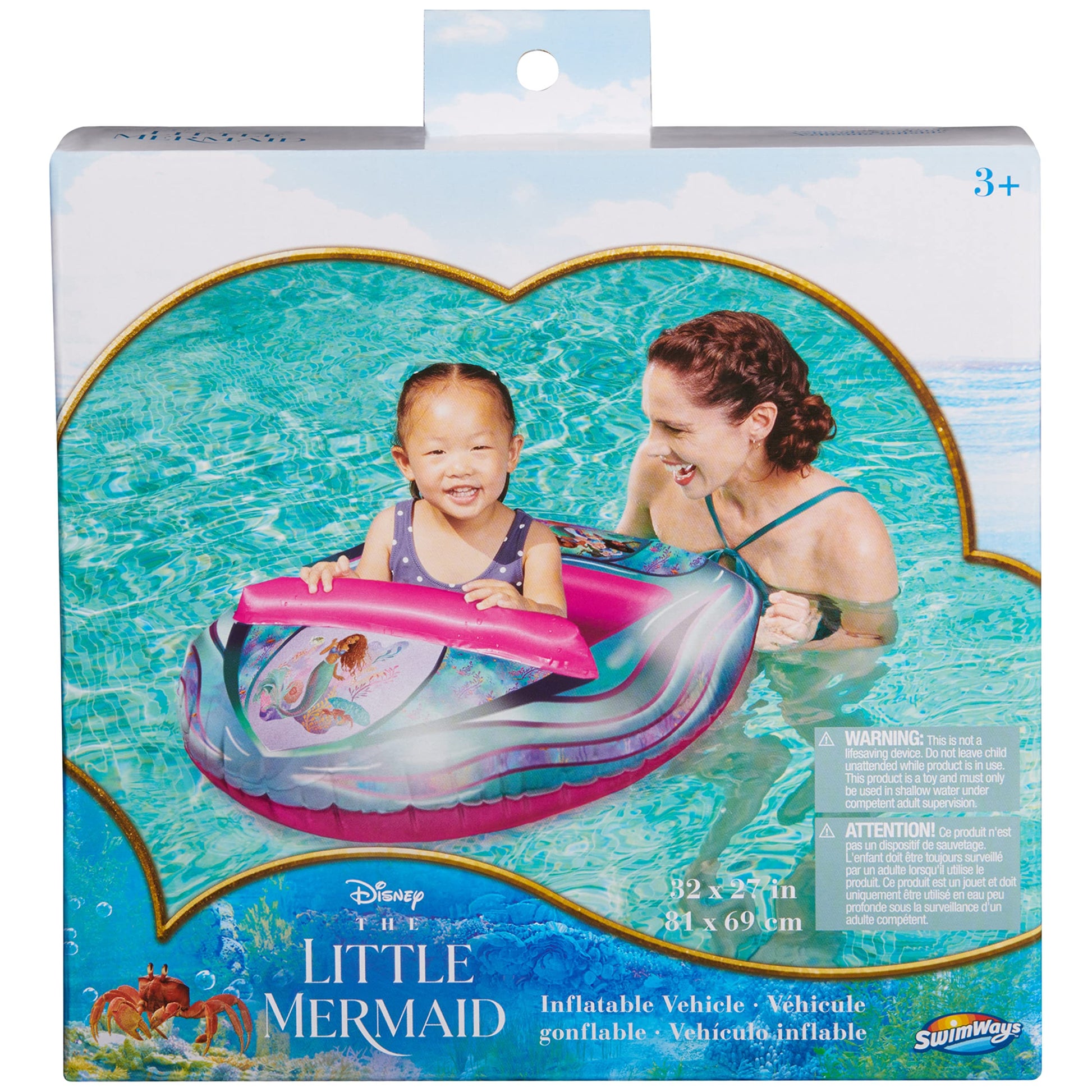 Vehículo Inflable SwimWays Acuático para Niños