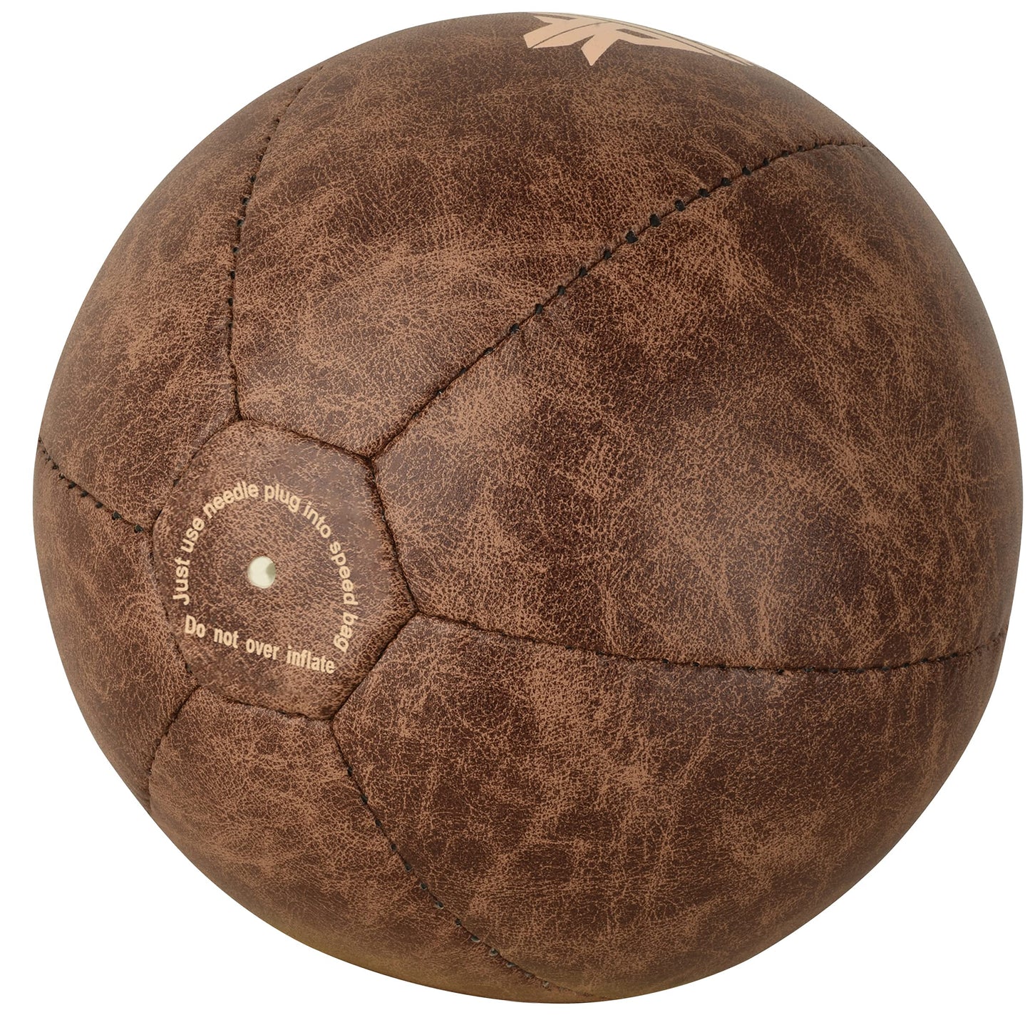 Bolsa de Boxeo FISTRAGE Beige con Kit de Entrenamiento Giratorio de Piel para MMA y Muay Thai