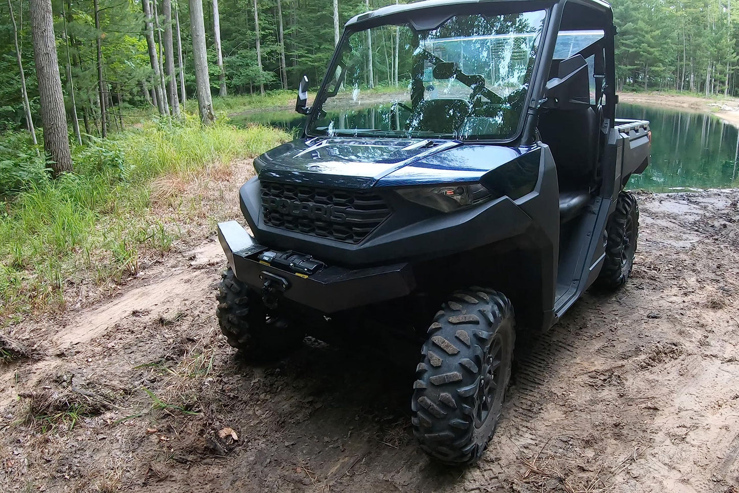 Champion Power Equipment XL 5500 Libras. Kit de cabrestante de Cuerda sintética ATV/UTV