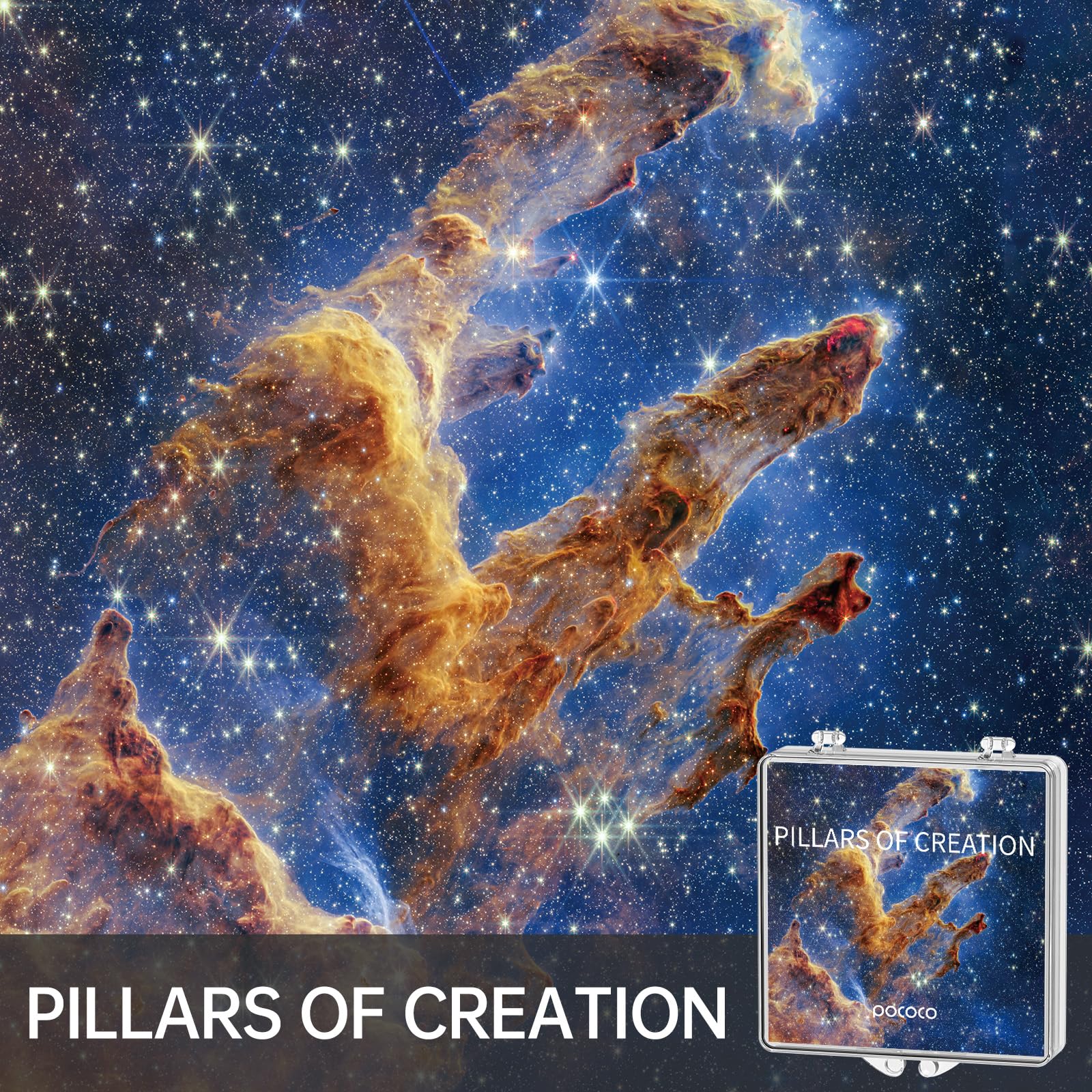 Proyector Galaxy POCOCO Estrella Fija y Nebulosa 5K Ultra HD Litografía de Semiconductores 6 Discos