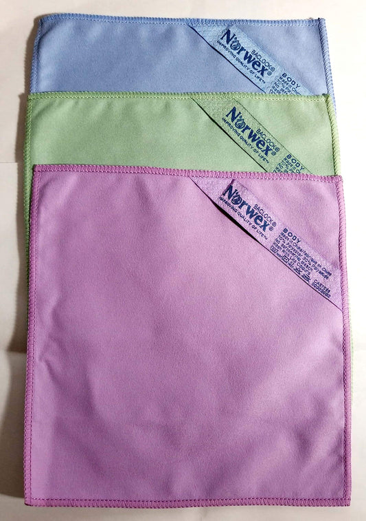 Norwex ante antibacteriano hacer-producto limpiador de cara toallita de baño (paquete de 3)