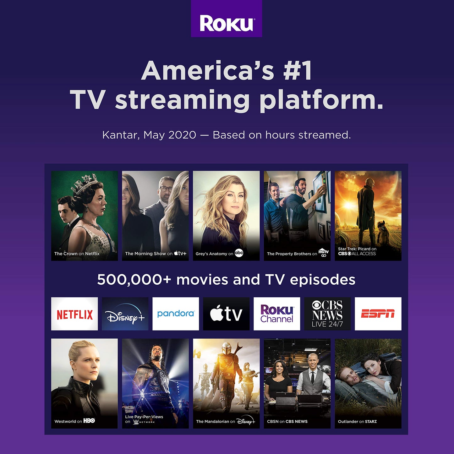 Televisor SmartTV 4K Led onn 65 Pulgadas con Roku y HDR Reacondicionado
