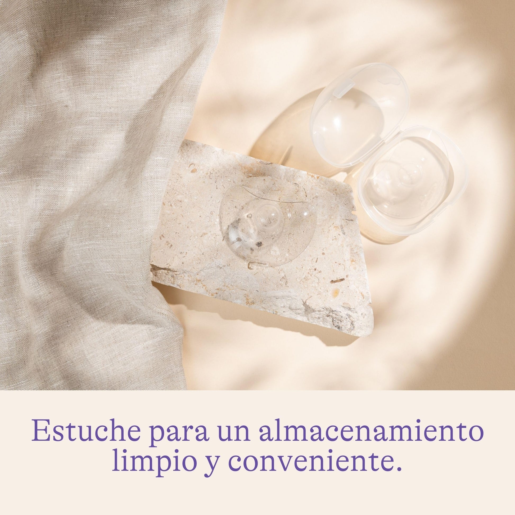 Lansinoh Cubre Pezón, transparente (2 unidades)