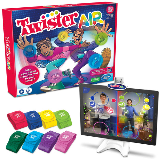 Juego Interactivo Twister Air Aplicación AR Azul Activo para Niños y Adultos