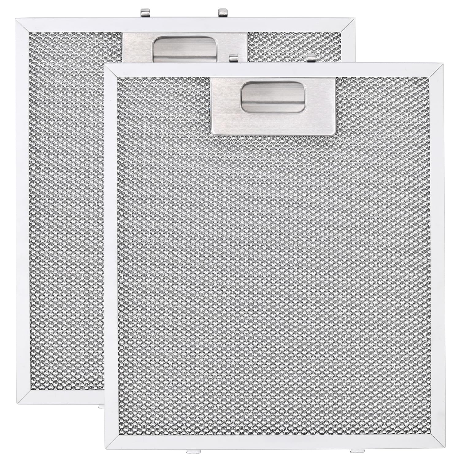 Filtro de campana de repuesto actualizado de 9 x 10.25 pulgadas (230 x 260 mm) 4 capas S97018029 filtro de rejilla de aluminio, filtro de grasa HR Huare Technology, compatible con Broan B5 Series,