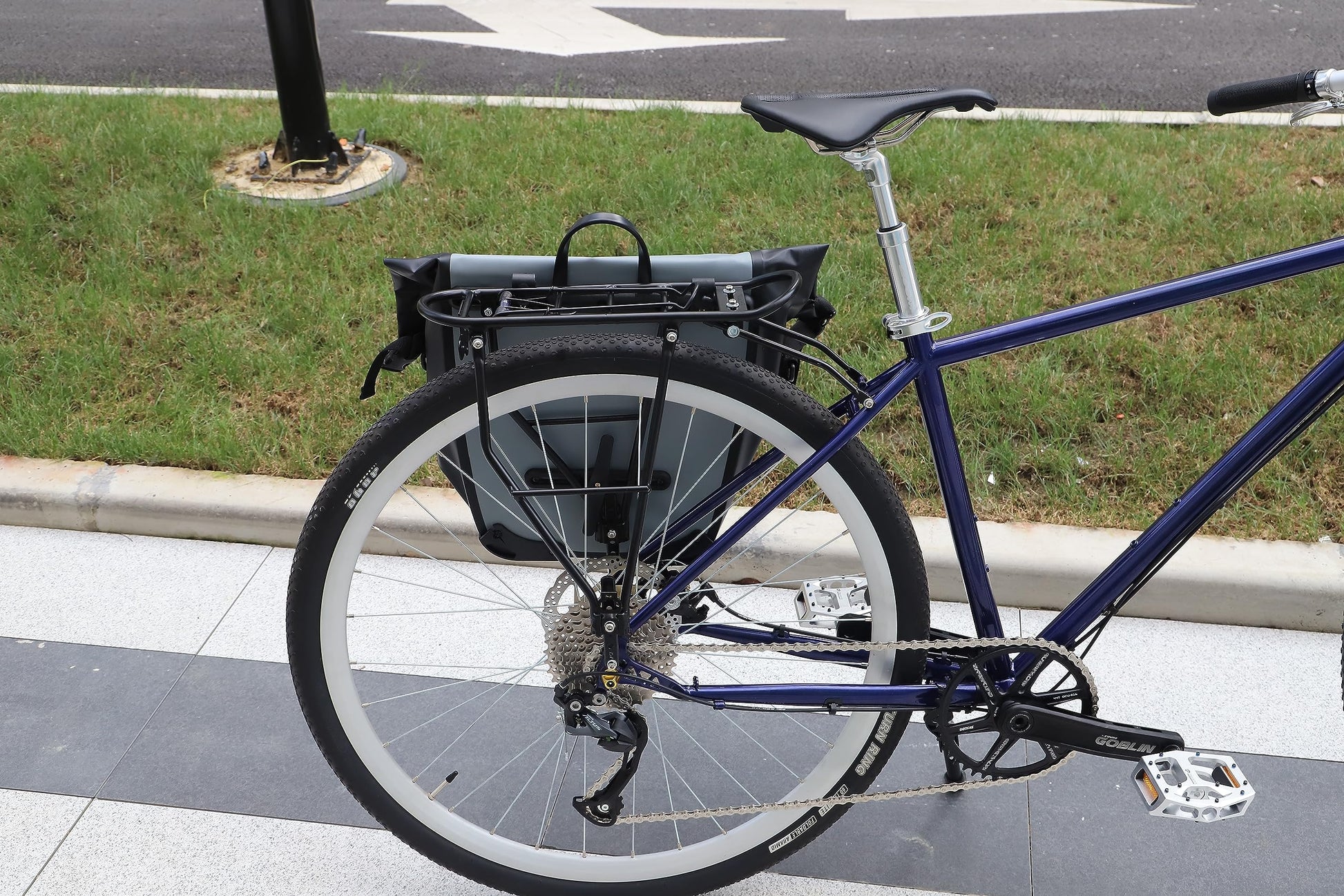 Colgador trasero para bicicleta