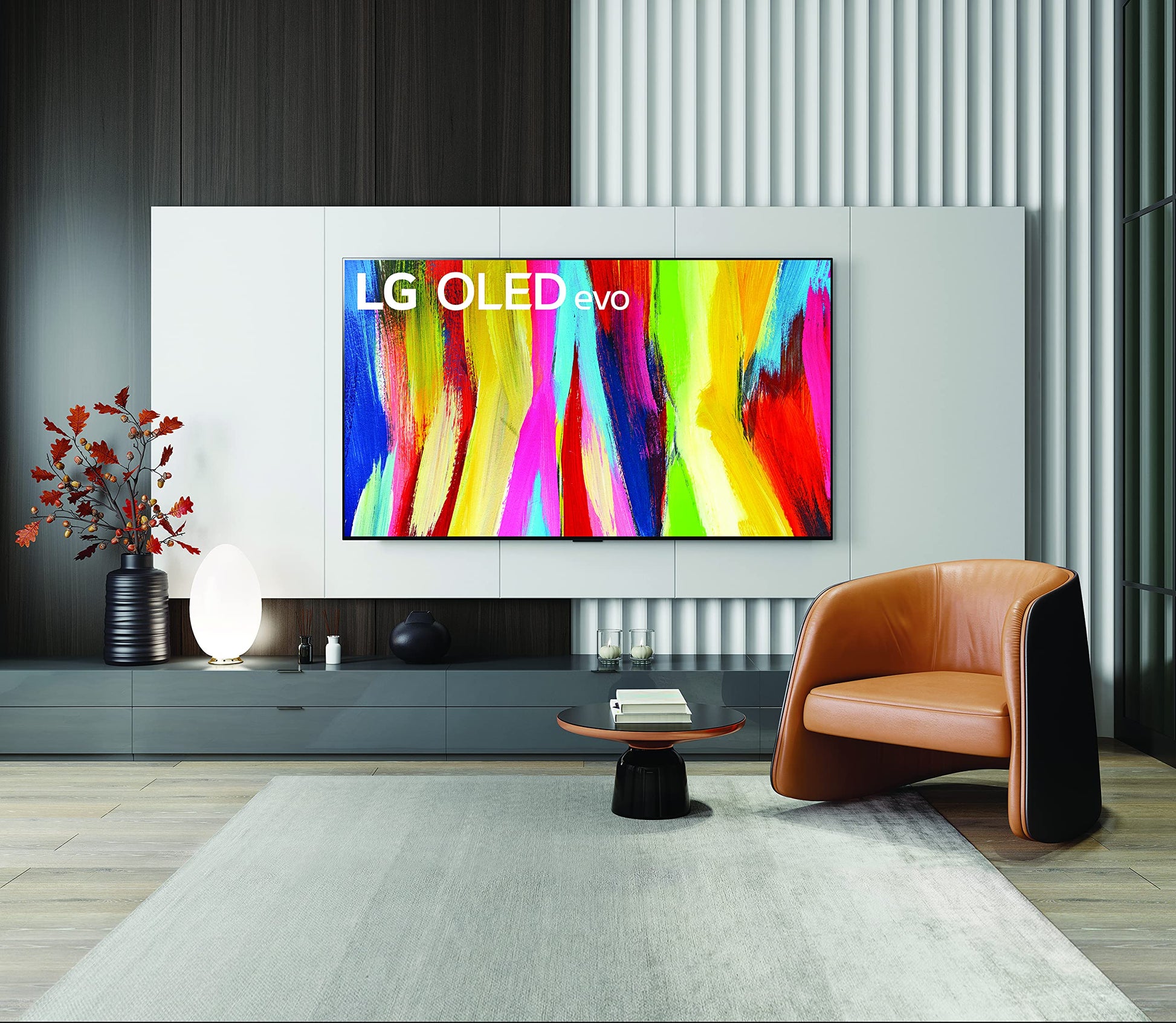 LG OLED EVO C2 Series 65” Alexa Built-in 4k Smart TV (3840 x 2160), 120Hz Refresh Rate, AI-Powered 4K, Dolby Cinema, WiSA Ready, Cloud Gaming (OLED65C2PUA, 2022)