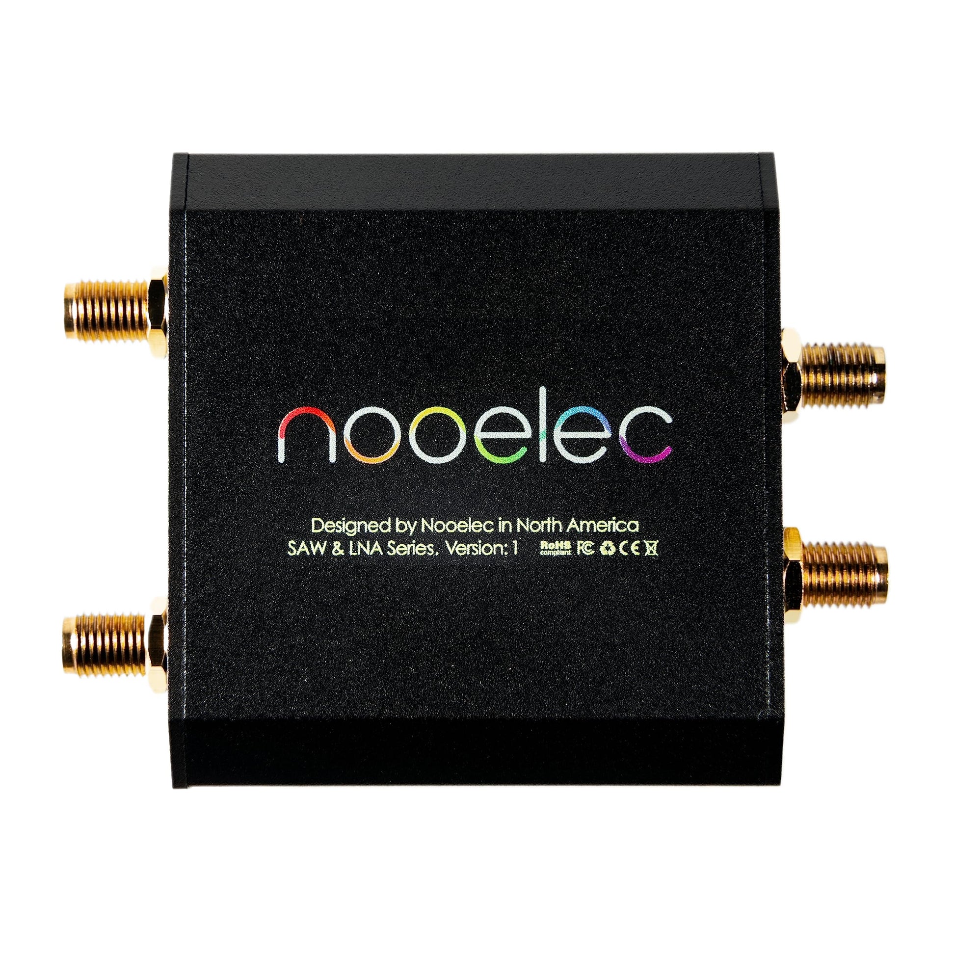 Amplificador LNA Nooelec SAWbird ADS-B y Módulo de Filtro en Cascada para Seguimiento de Aviones 1090MHz 978MHz