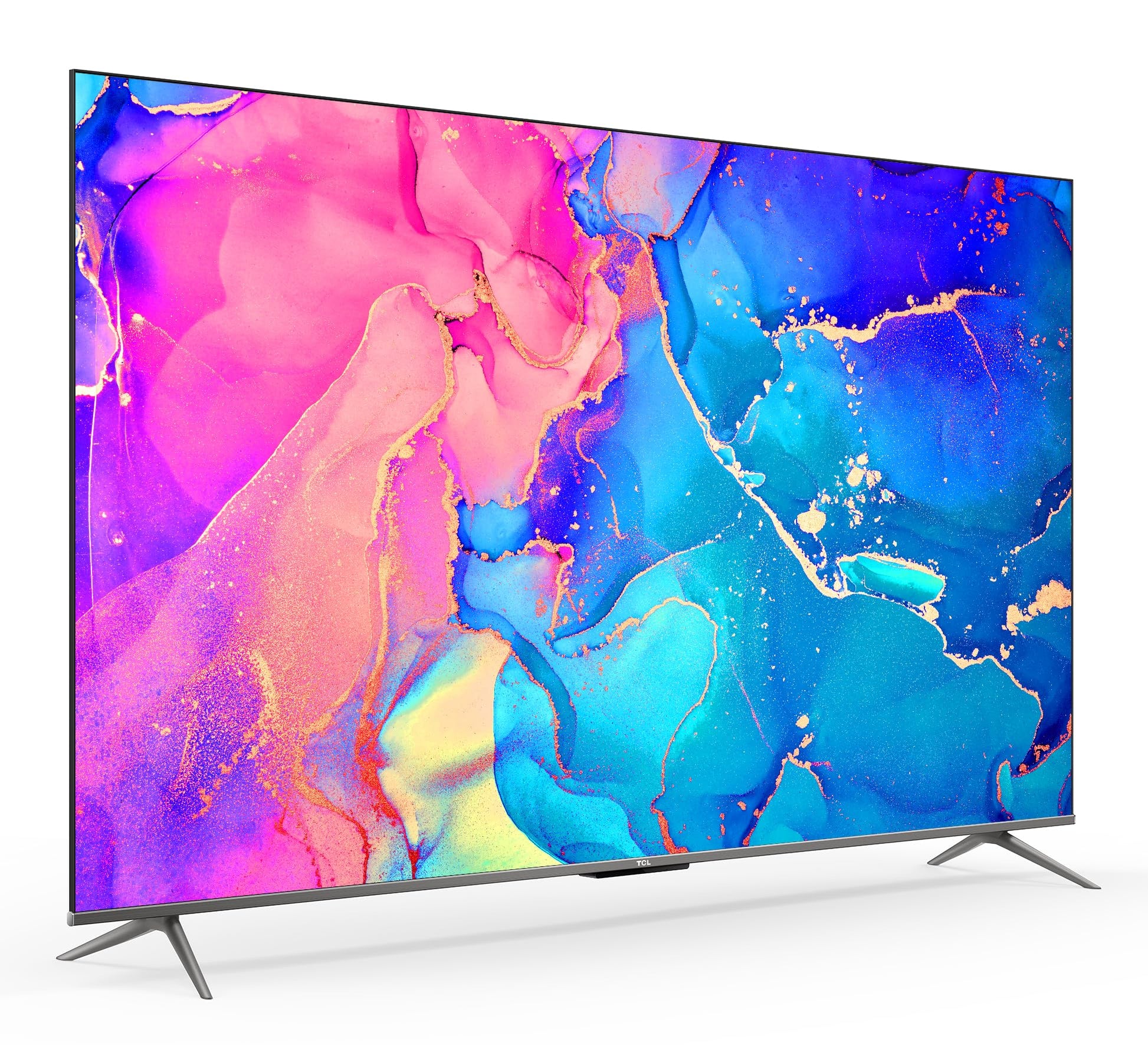 Smart TV TCL 55" UHD 4K QLED Google TV Compatible con Alexa