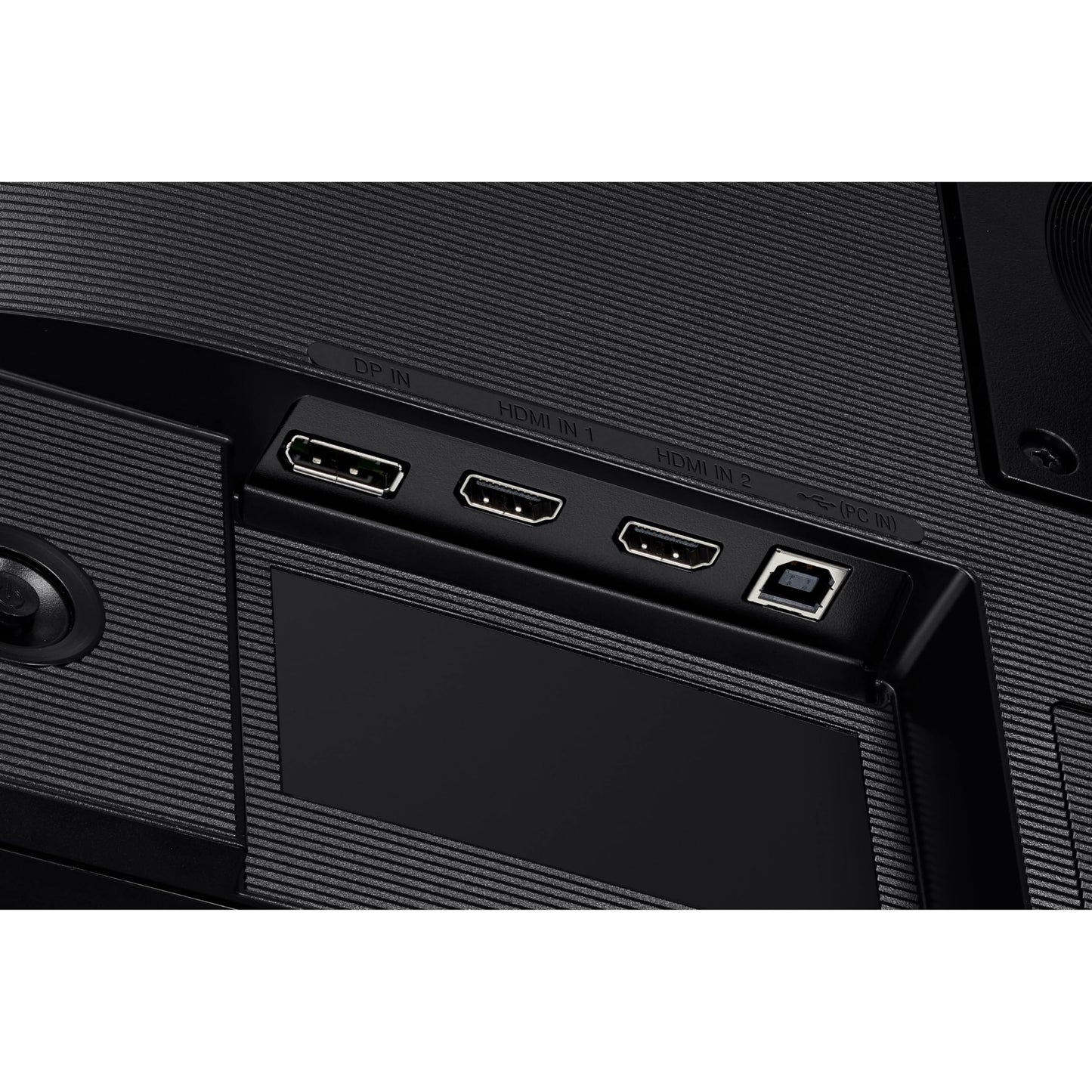 SAMSUNG FT45 Series Monitor de computadora FHD 1080p de 24 Pulgadas, 75 Hz, Panel IPS, HDMI, DisplayPort, concentrador USB, Soporte de Altura Ajustable, WRNTY de 3 años (LF24T454FQNXGO), Negro