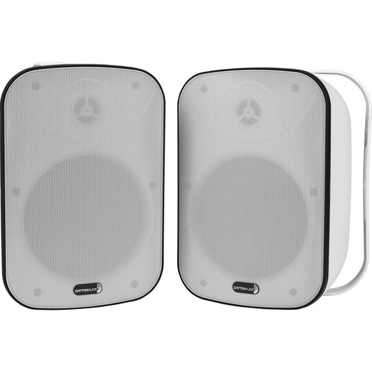 Altavoces de 2 Vías Dayton Audio Blanco con Radiador 6-1/2" IP66 70/100V 8 Ohm para Interiores y Exteriores