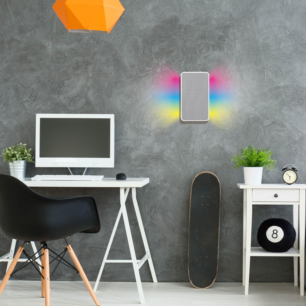 Altavoz Bluetooth InnoVibe RGB Inalámbrico de Pared para Patio