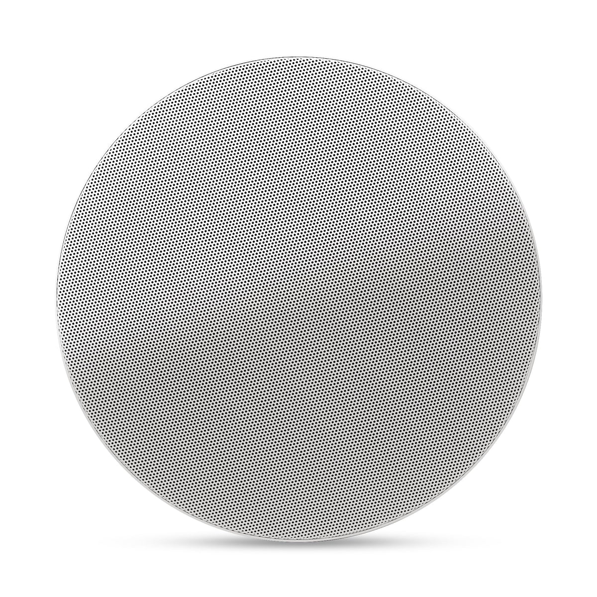 Altavoces Coaxiales Sound Town Blanco con Parrilla Magnética y Rieles para Azulejos