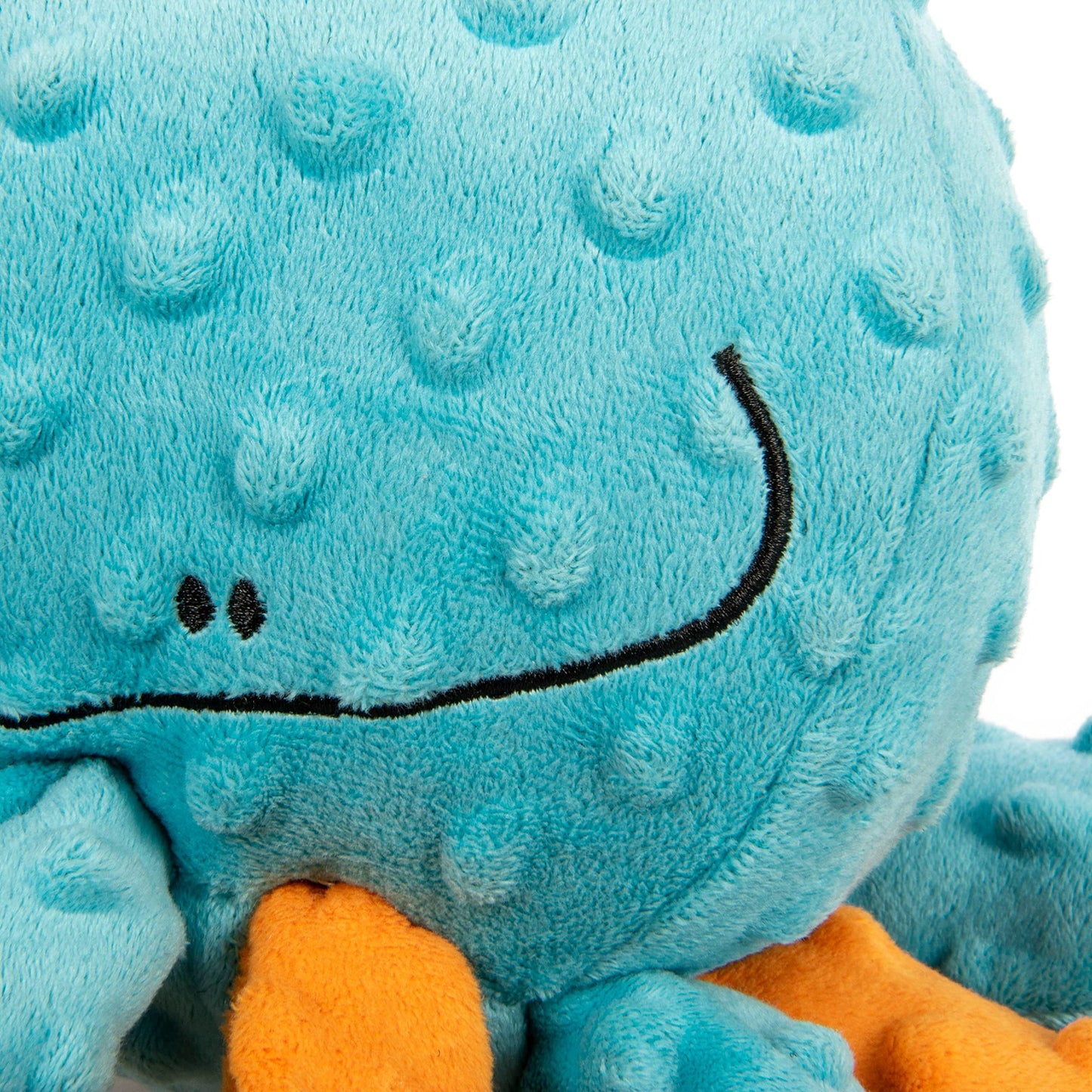 goDog Crazy Tugs - Juguete de Peluche chirriante para Perro, diseño de Pulpo chirriante, tecnolog de protección para Masticar, Multicolor, Grande