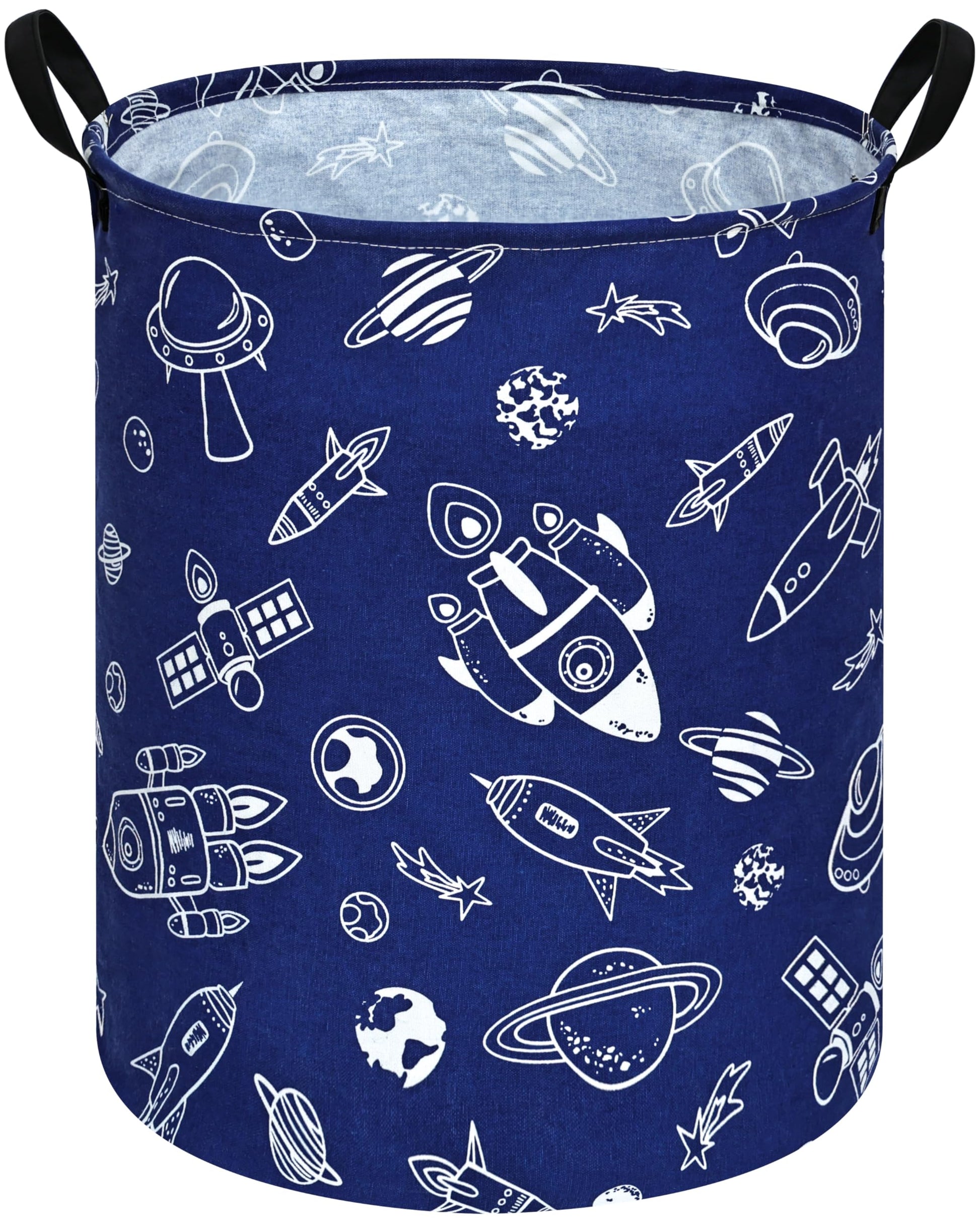 Cesta de almacenamiento DUYIY con asa grande, cesta organizadora para ropa sucia, lavandería, juguetes de bebé, ropa de niños, cesta de regalo