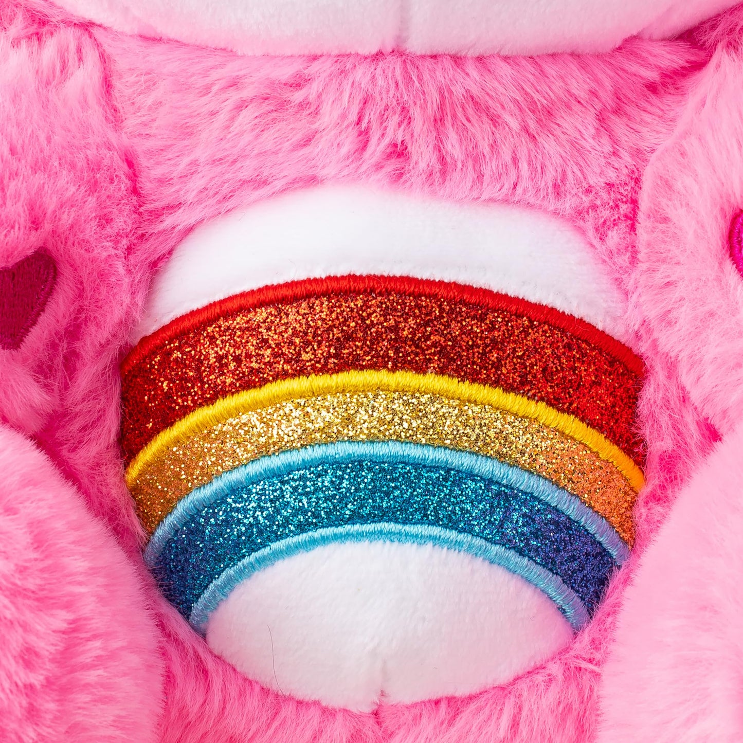 Care Bears Hello Kitty Loves Cheer Bear - Peluche Coleccionable de 10 Pulgadas, Paquete de 2 Unidades, Material Suave y abrazable