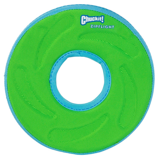 Chuckit! Zipflight Flyer - Frisbee para Perro y Juguete para Perro Que Flota; Suave con los Dientes y Las encías del Perro; Mediano