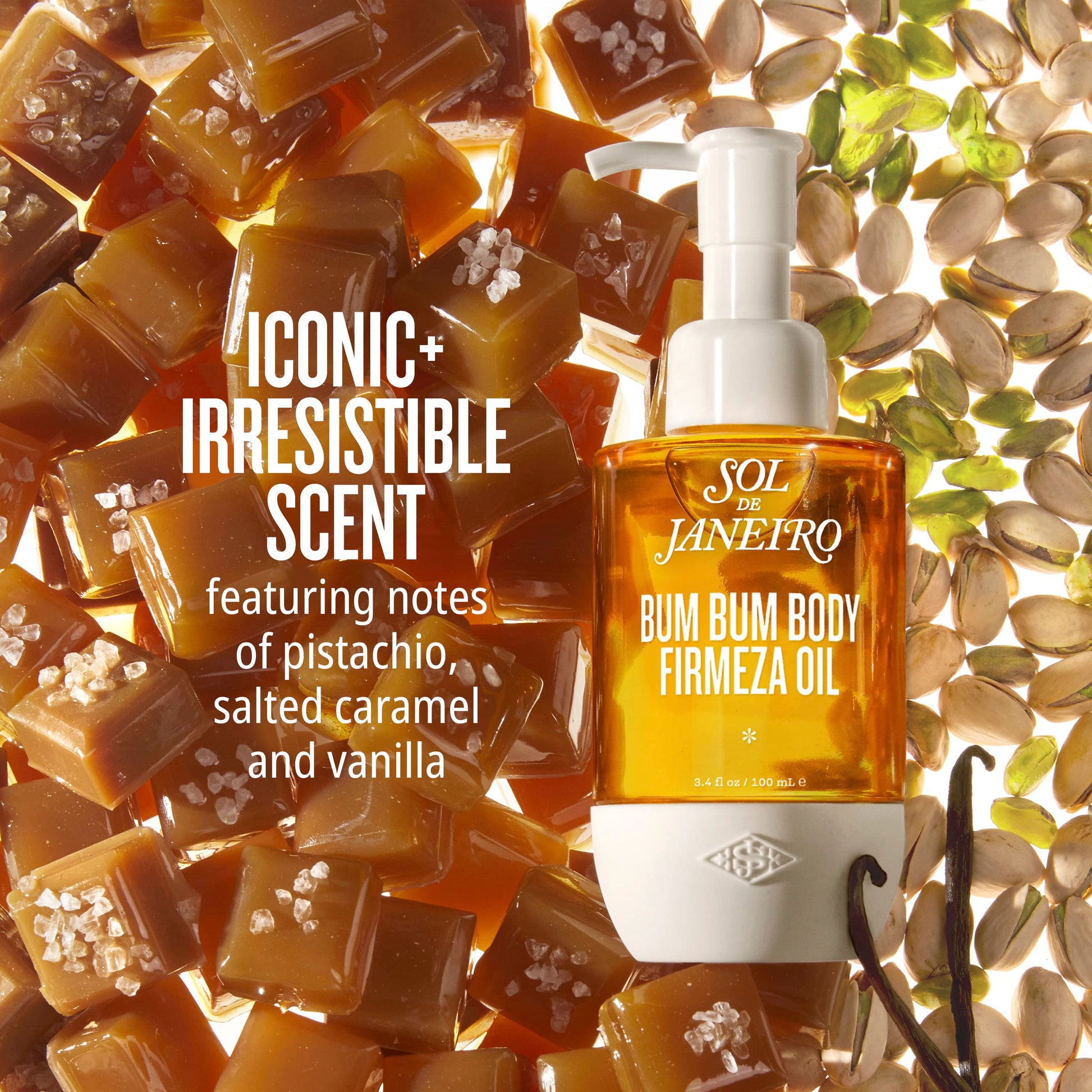 Sol De Janeiro Sol De Janeiro de Sol De Janeiro, Aceite Corporal Bum Bum Firmeza -100ml/3.4oz