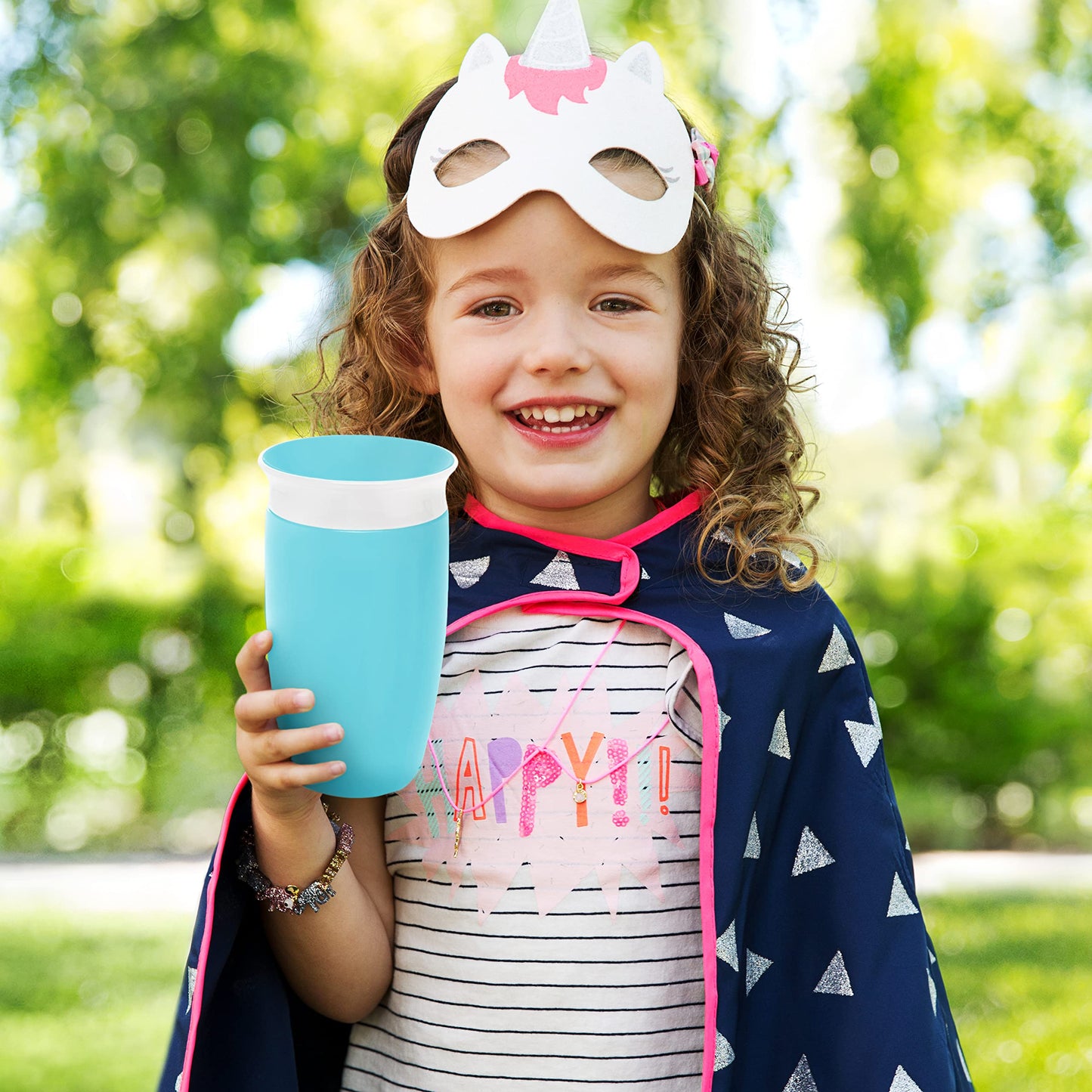 Munchkin® Miracle® 360 Taza para beber, 10 onzas, azul