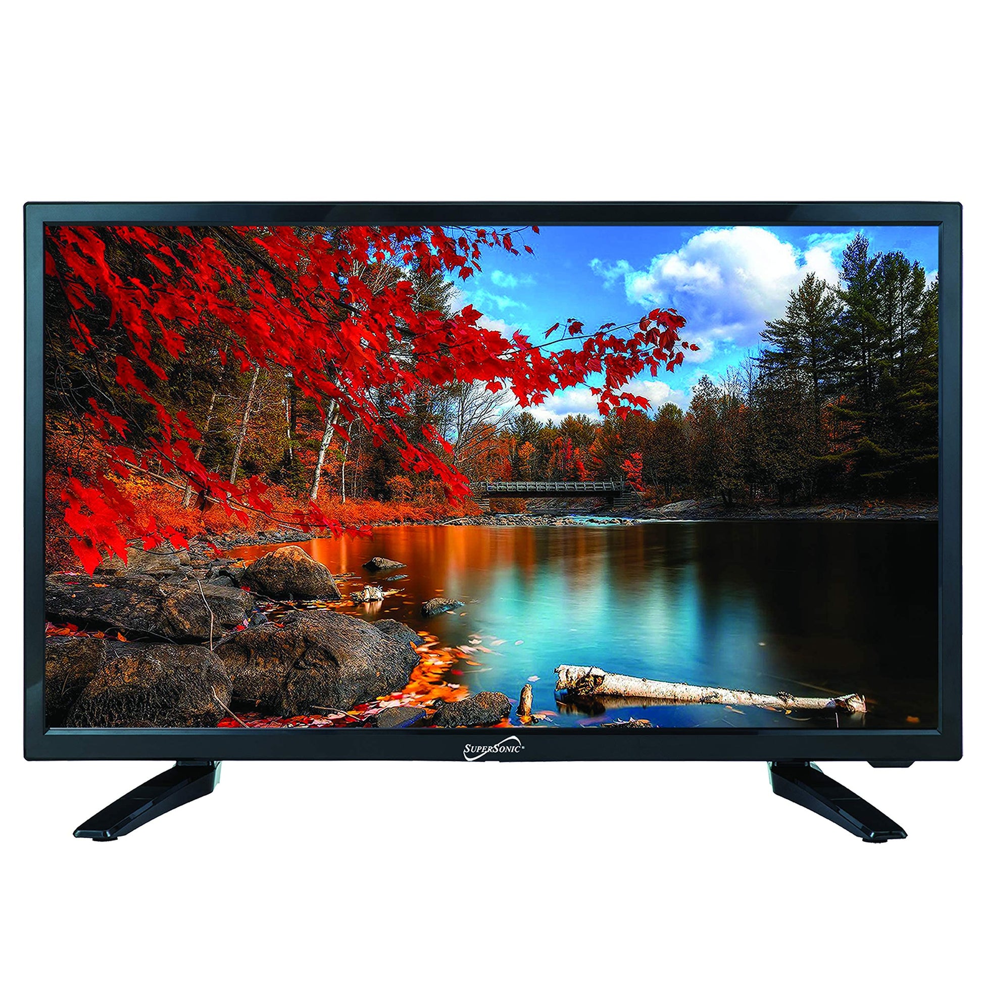HDTV 1080p LED SuperSonic Widescreen 24 Pulgadas HDMI USB Compatible AC/DC