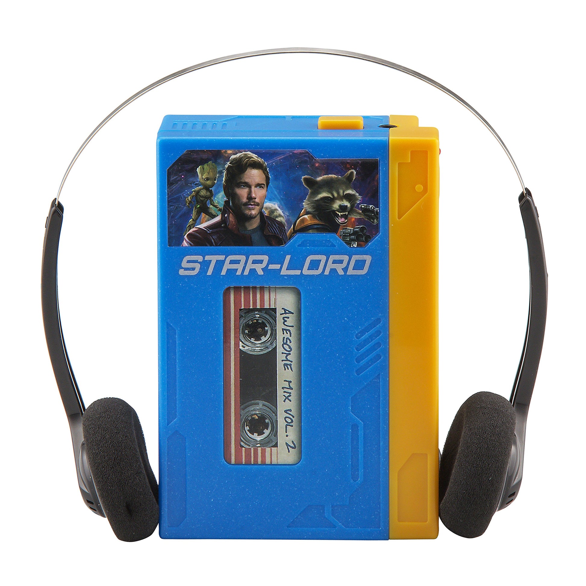 Guardians of the Galaxy Mini Boombox with Headphone iHome Marvel Comics Cuffie