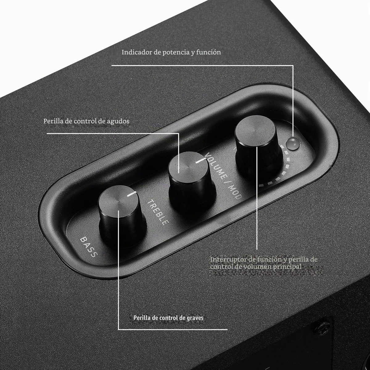 Altavoces de Estantería Sanyun Negro Bluetooth 5.0 con Unidad de Fibra de Carbono para Juegos de Monitor de Computadora