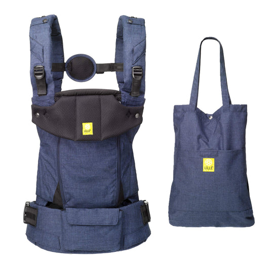 Portabebé Ergonómico Baby Carrier Indigo 6 en 1
