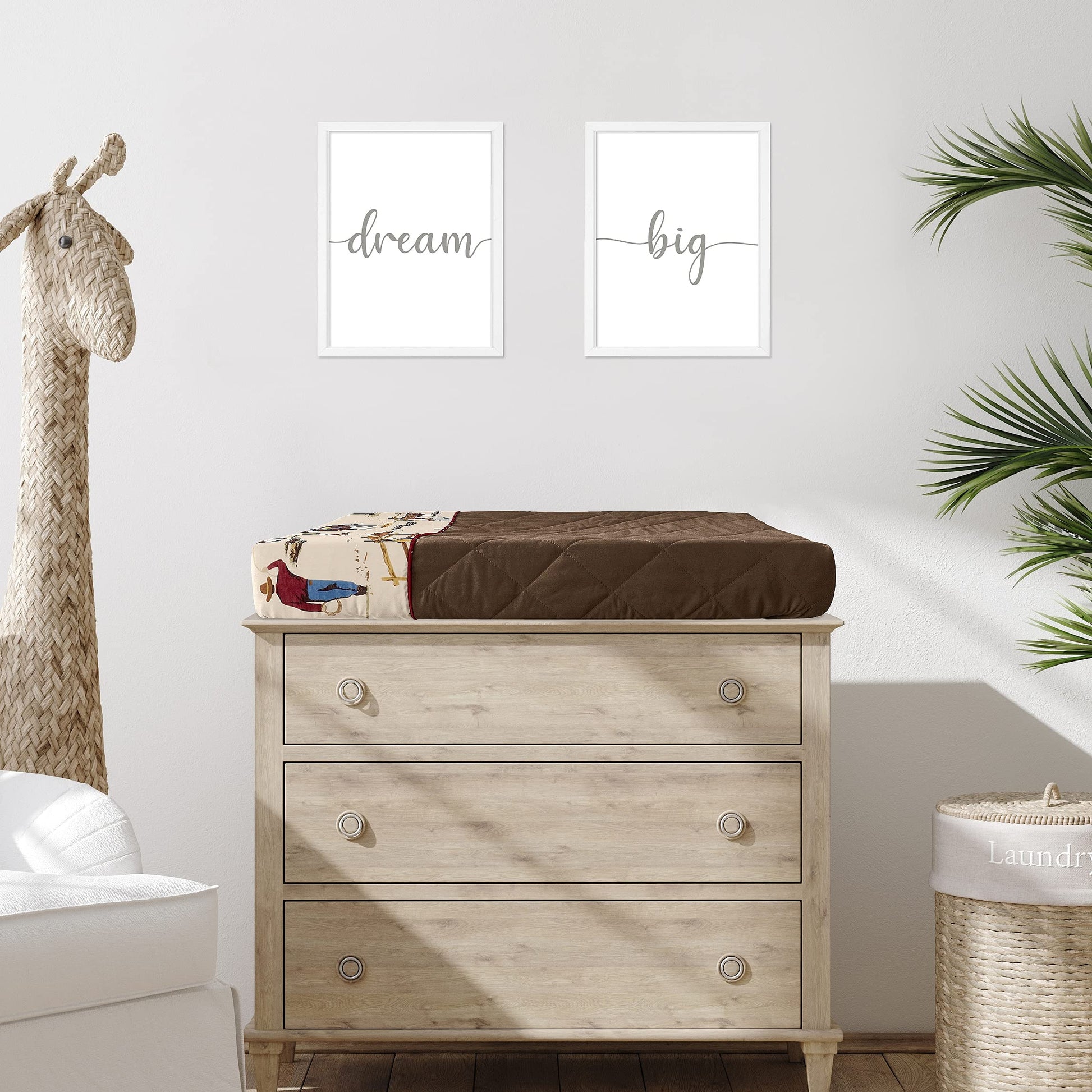 Funda Cambiadora Sweet Jojo Designs Wild West Cowboy para Bebé