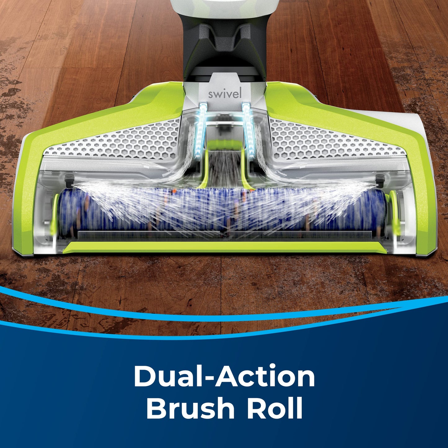 Bissell CrossWave 1785A - Limpiador de alfombras para Suelos y áreas, aspiradora en seco y húmedo con Rollo de Cepillo para Polvo Adicional y Filtro Extra, Color Verde