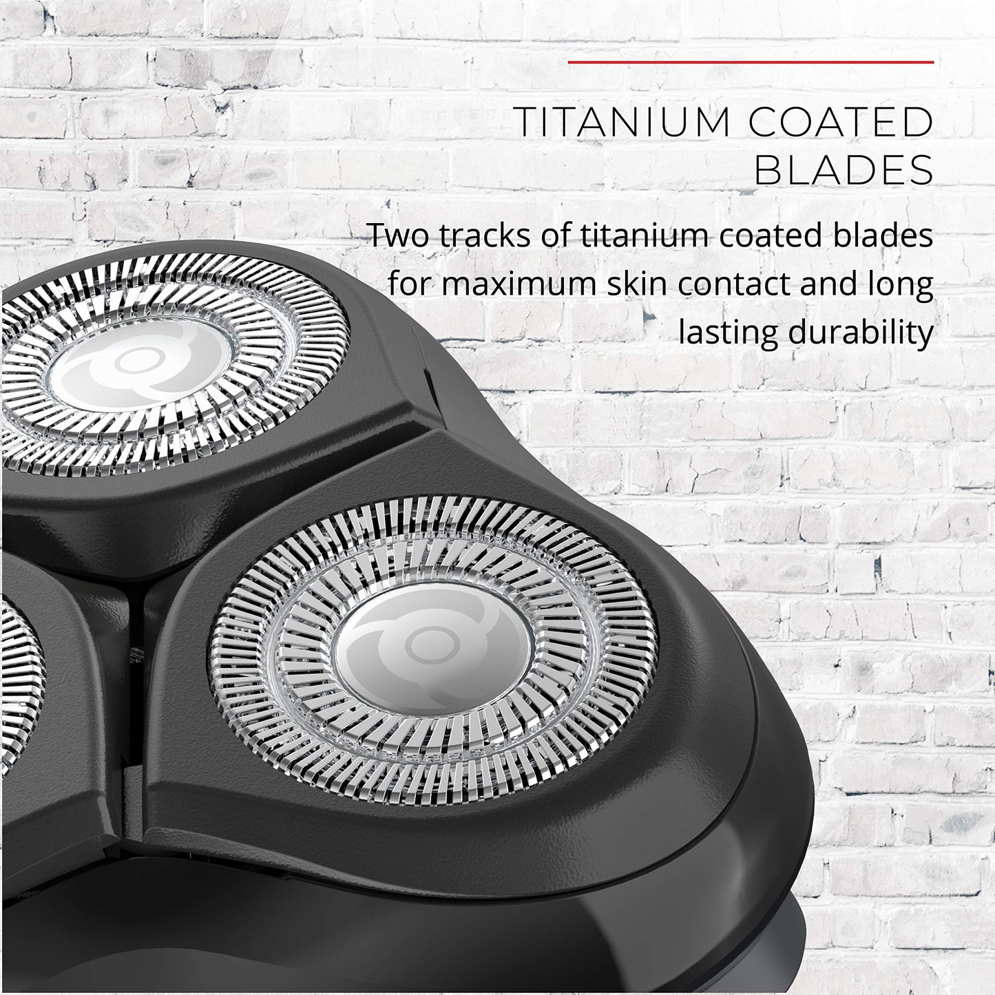 Remington R5000 Series Rotary Shaver, Black, 1 Count