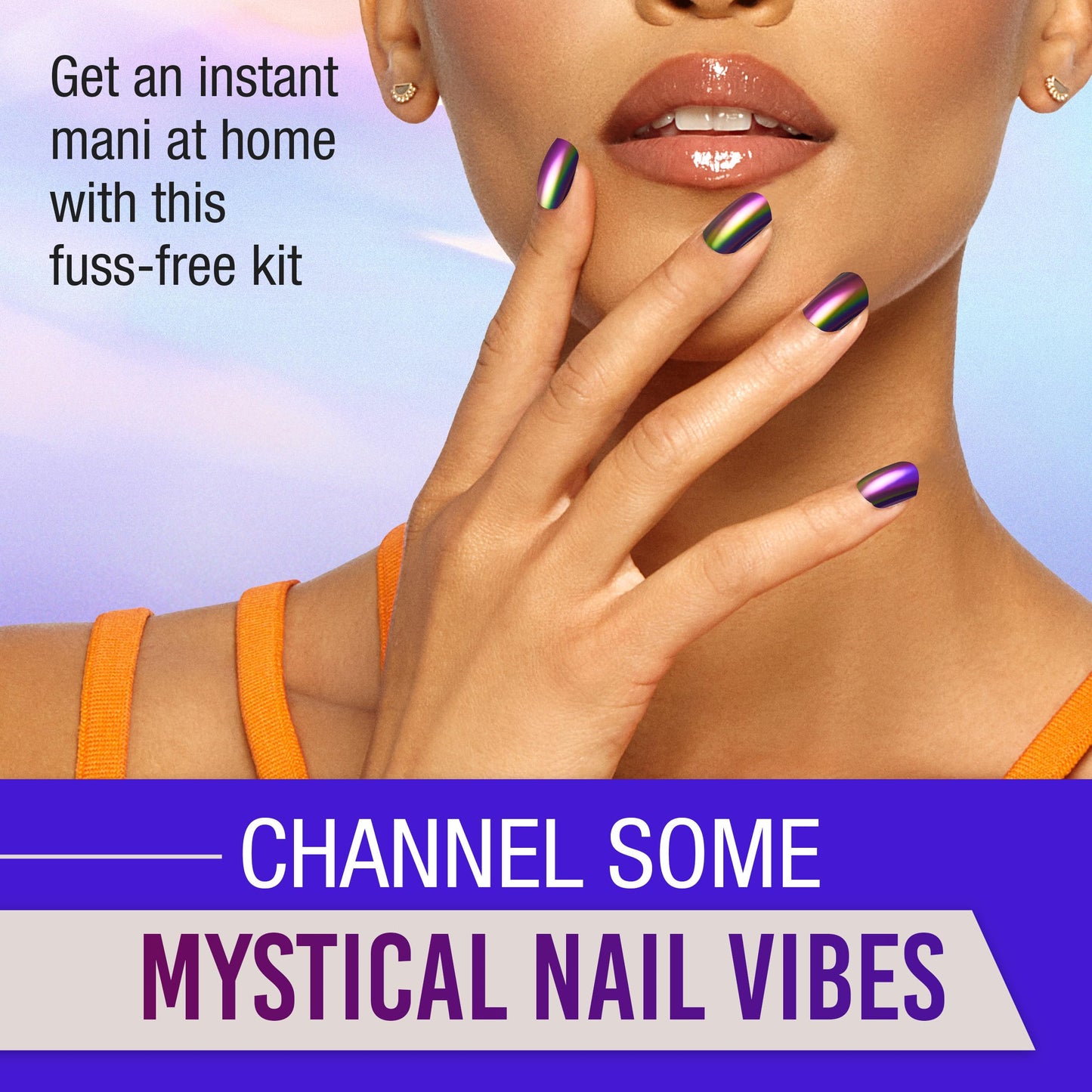 Esmalte para uñas Ardell Nail Addict color Cromado Mystic