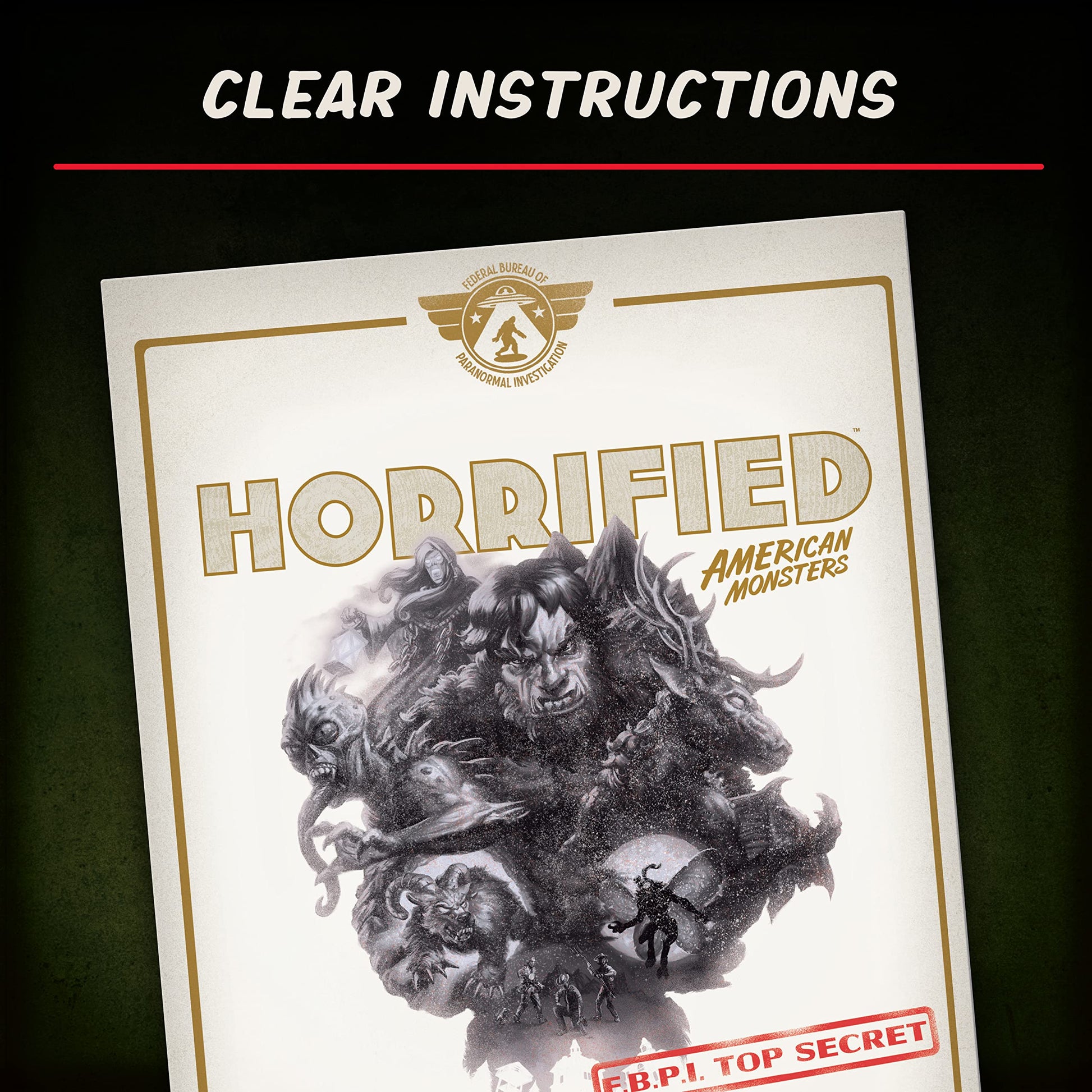 Juego de Mesa Ravensburger Horrified American Monsters Atractivo y Escalable
