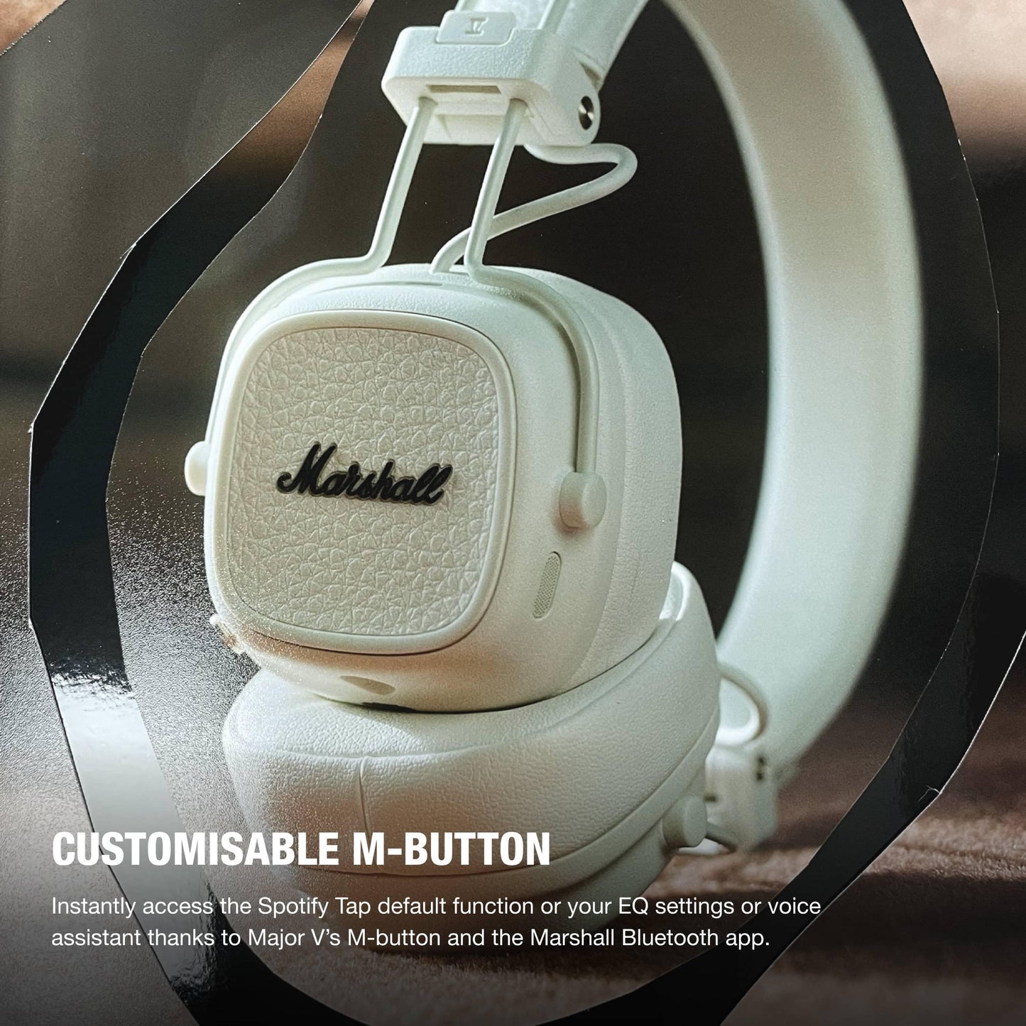 Audífonos Inalámbricos Bluetooth Marshall Major V Blanco