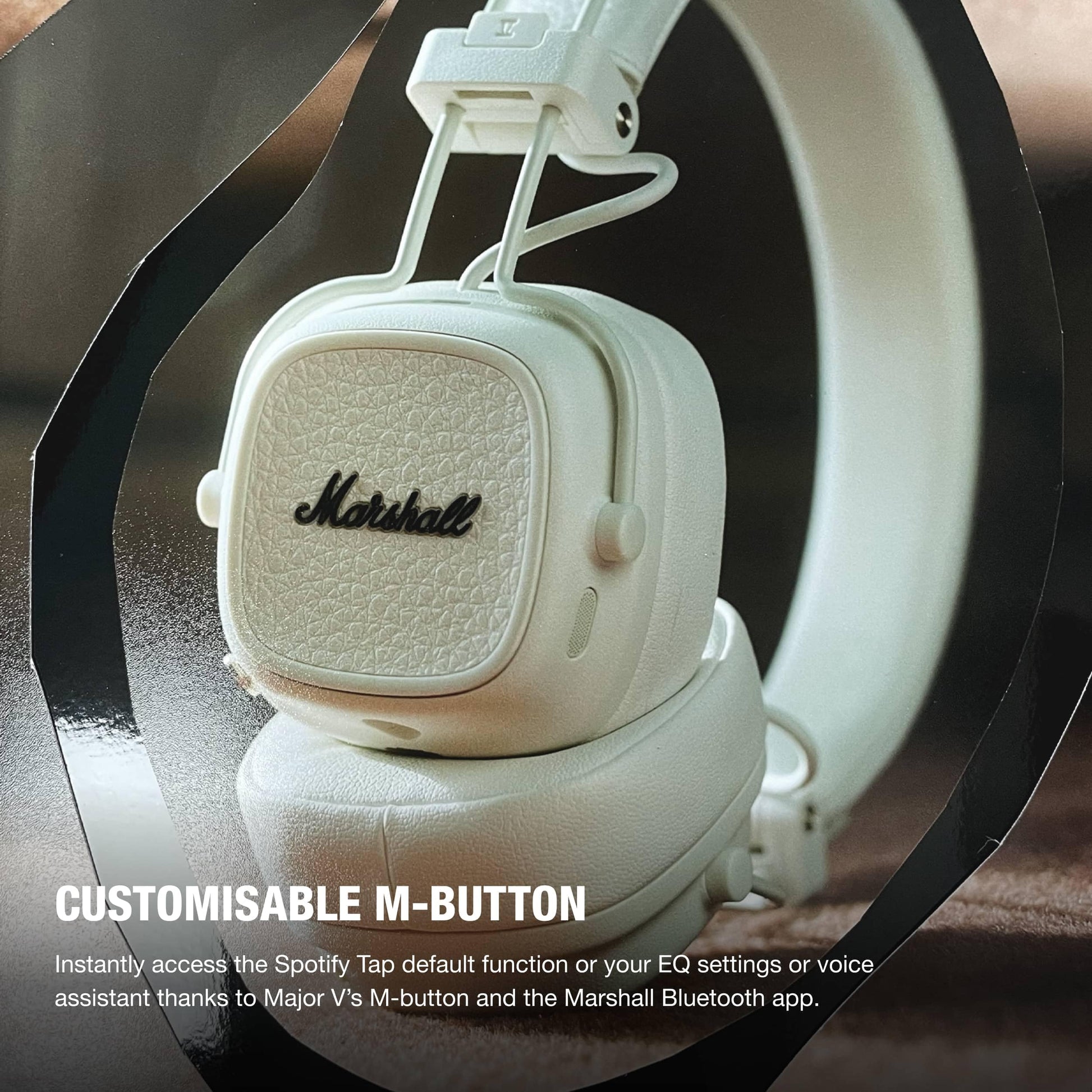 Audífonos Inalámbricos Bluetooth Marshall Major V Blanco