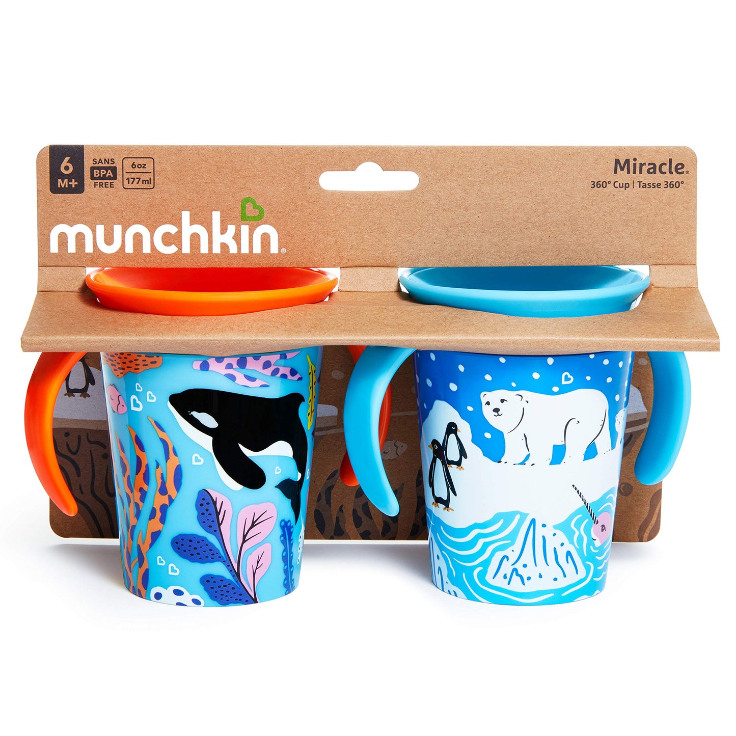 Munchkin Miracle 360 Wildlove Trainer Cup, 6 Oz, Koala
