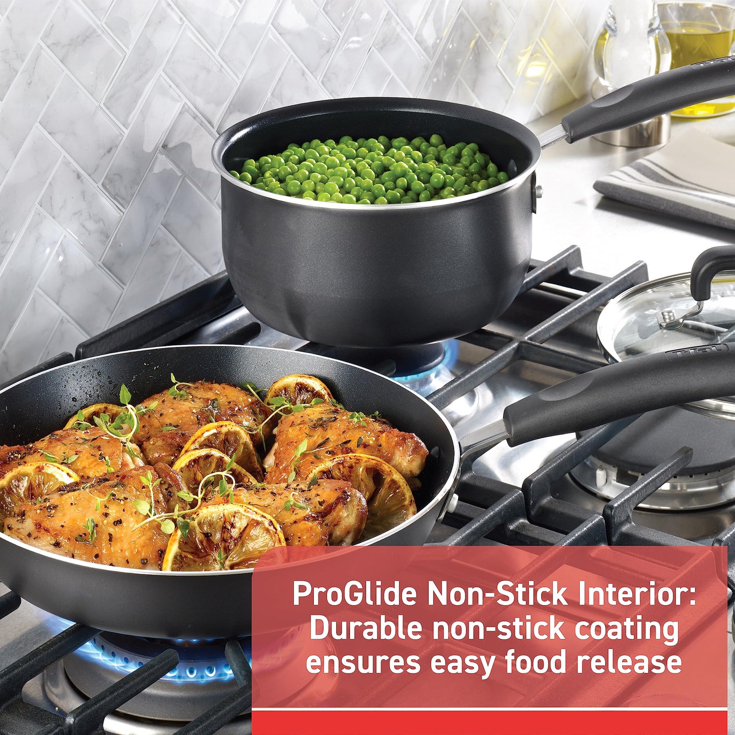 Juego de Utensilios de Cocina T-fal Signature Negro Anti adherentes aptos para Lavavajillas (12 Piezas)