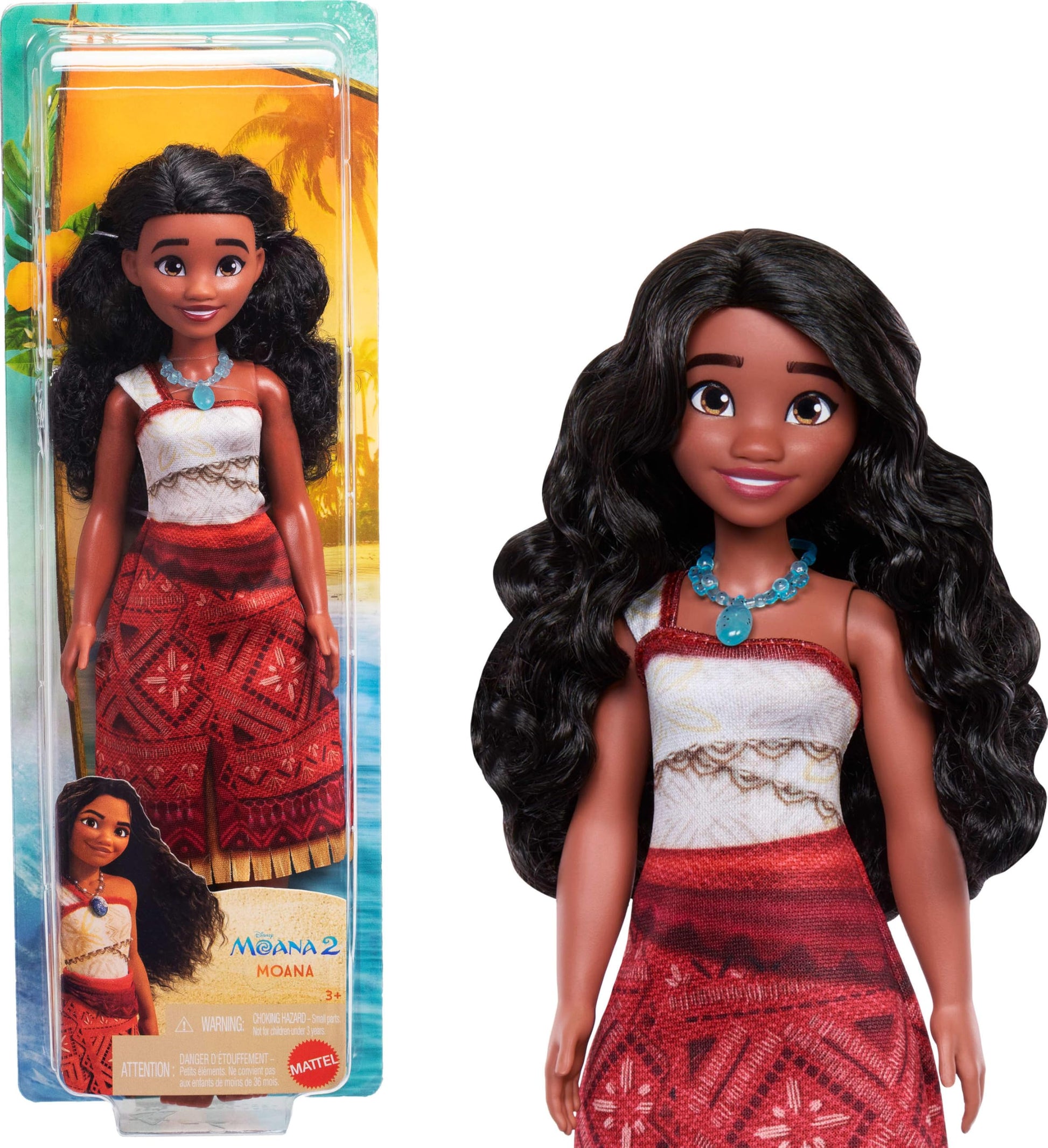 Muñeca Moana Mattel Transparente para Niñas