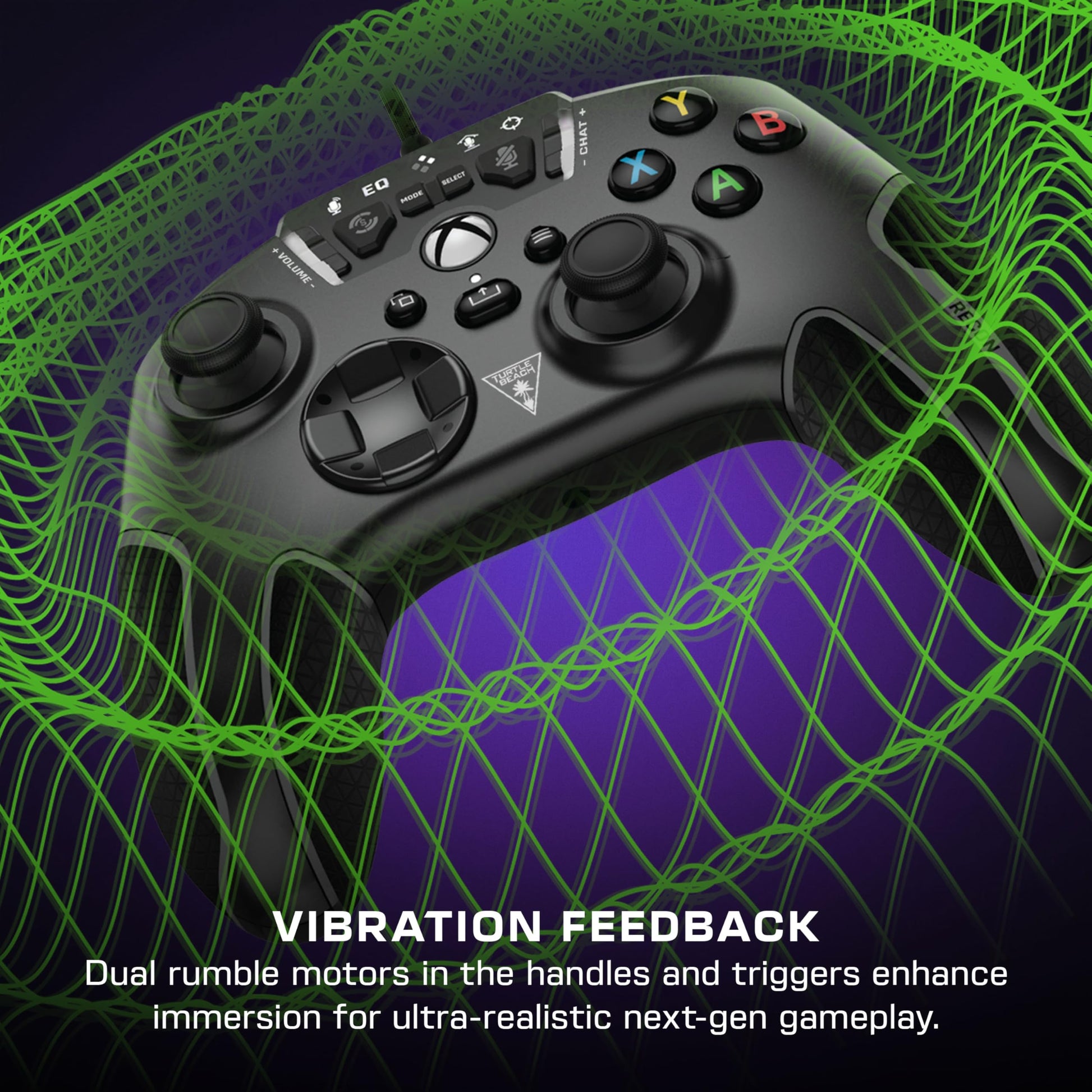 Control Alámbrico Turtle Beach Recon Negro para Xbox Series X, Xbox Series S, Xbox One y Windows 10