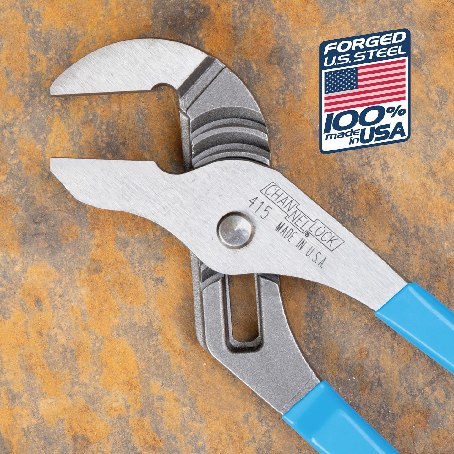 Channellock 415 Pinza de Extensión Mordazas Rectas y Lisas de 10"