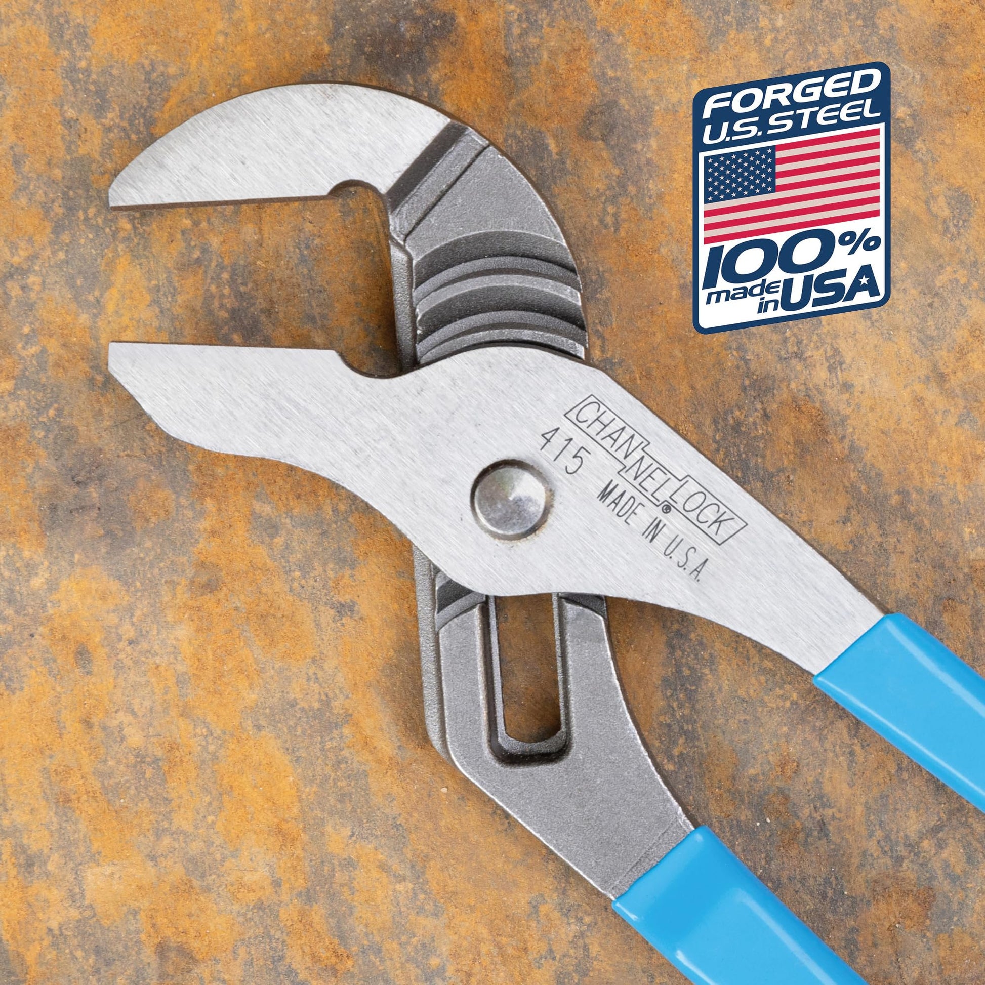 Channellock 415 Pinza de Extensión Mordazas Rectas y Lisas de 10"
