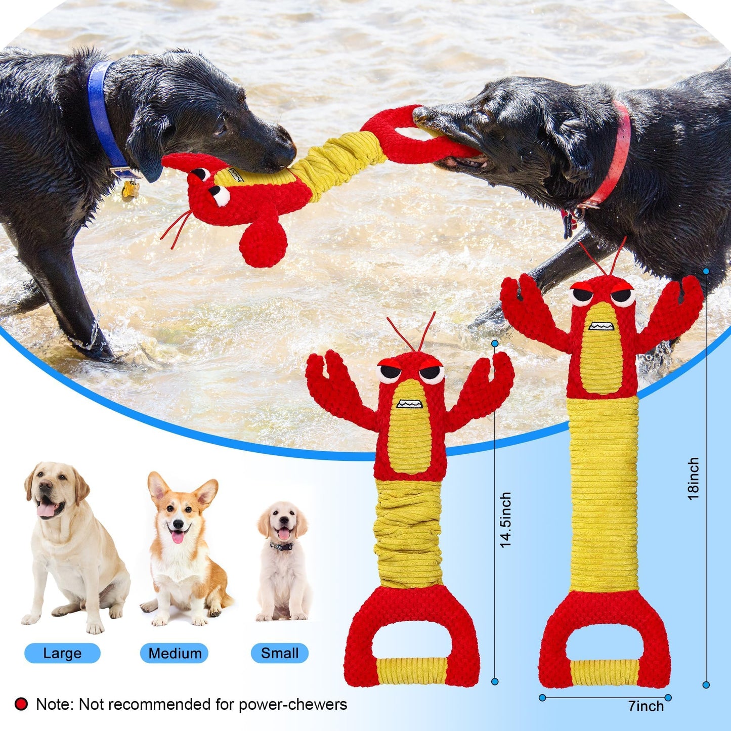 IOKHEIRA Juguetes para Perros para Masticadores Agresivos, Juguetes para Perros Grandes, Resistentes Y Duraderos, Indestructibles, Juguetes para Masticar Perros Grandes Y Razas Grandes